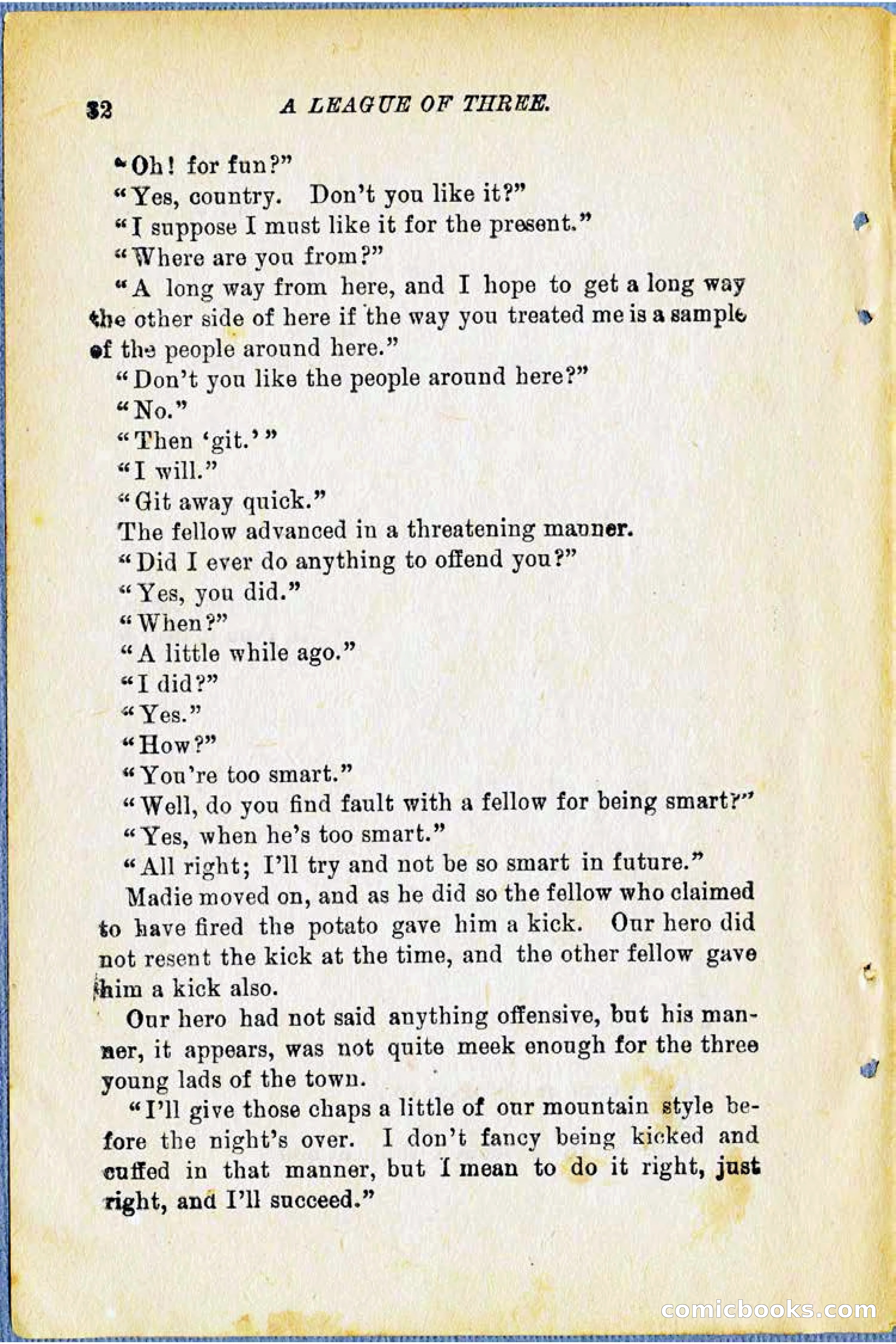 A League of Three: Boy's Detective Stratagems — page 34 of 400
