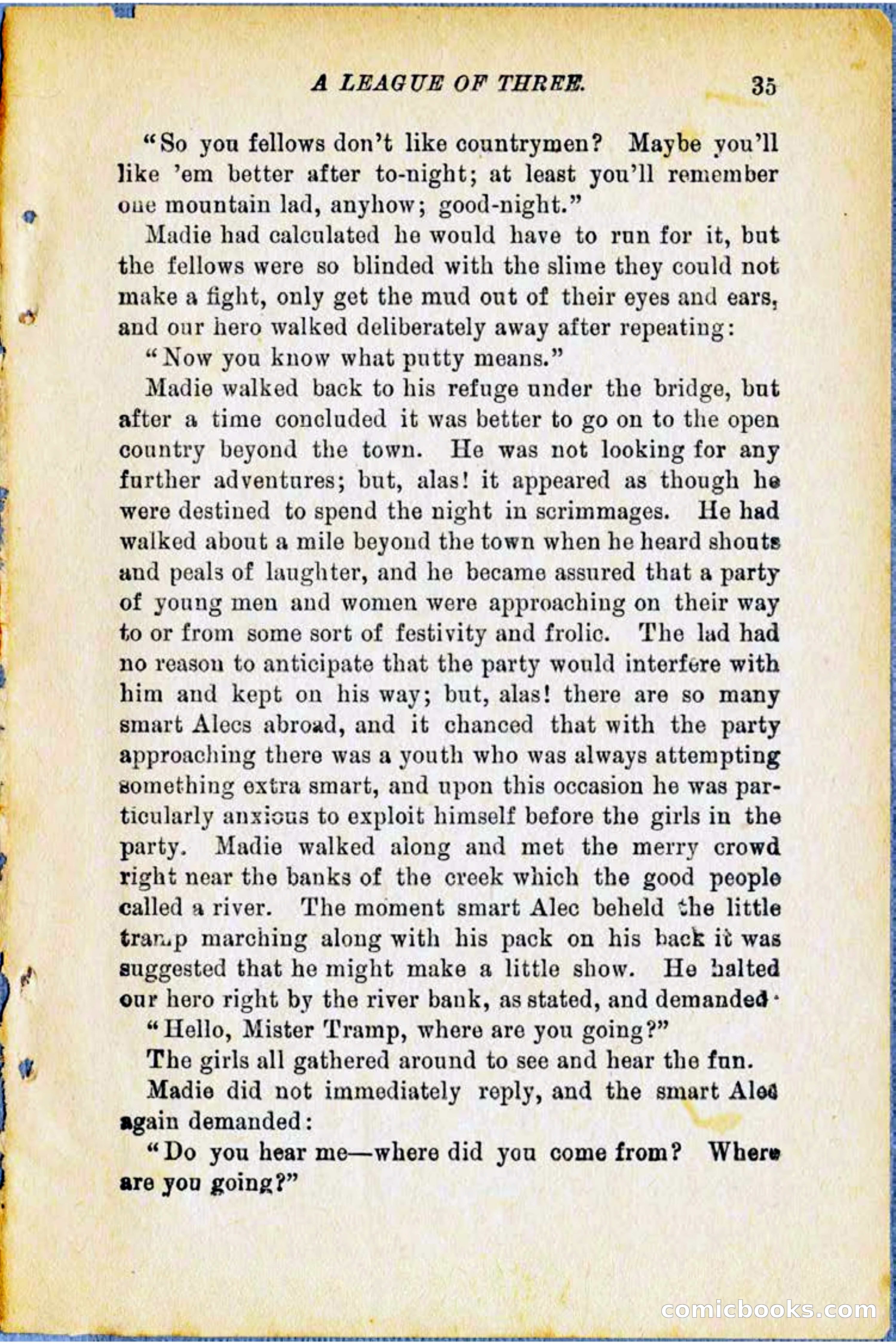 A League of Three: Boy's Detective Stratagems — page 37 of 400