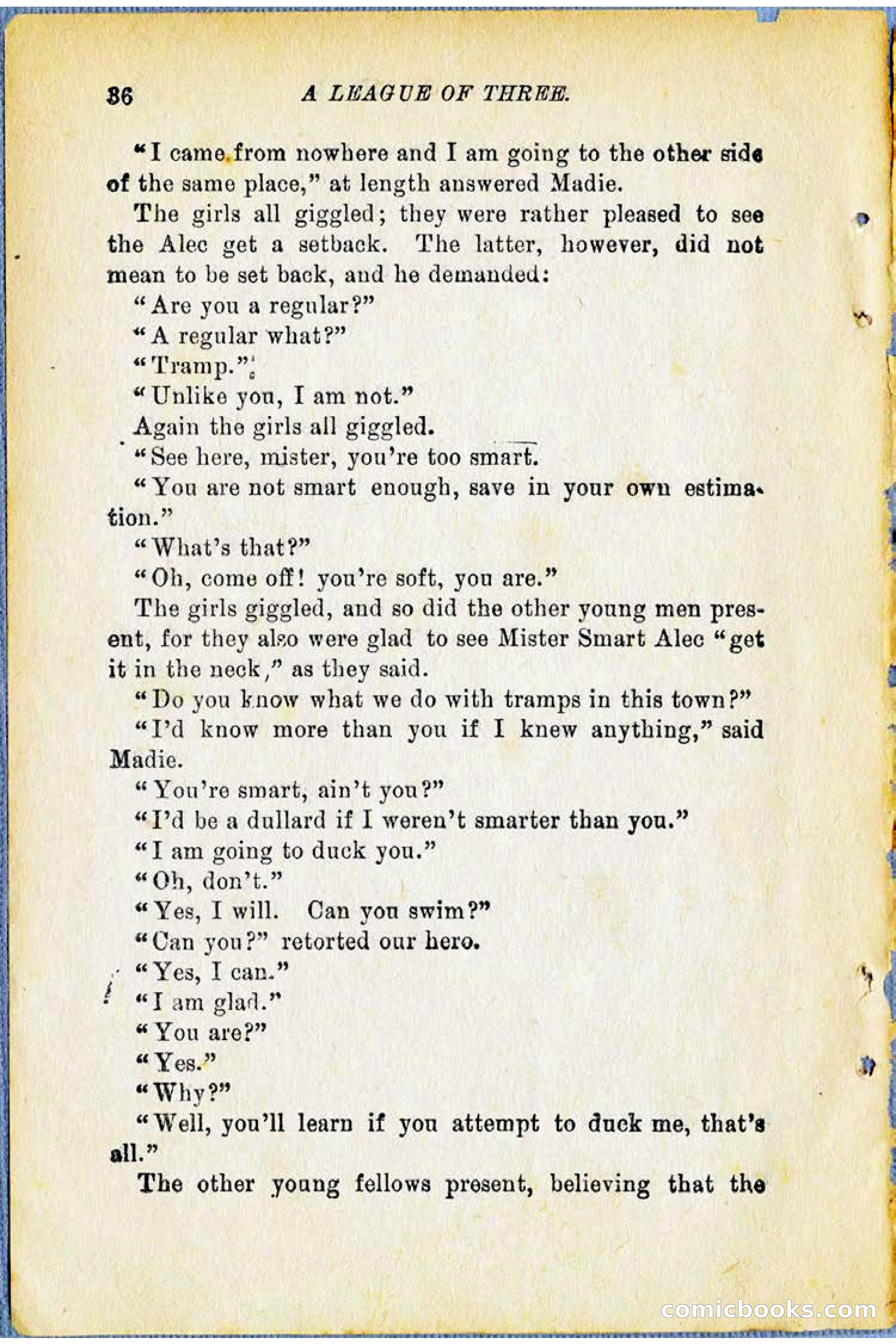 A League of Three: Boy's Detective Stratagems — page 38 of 400