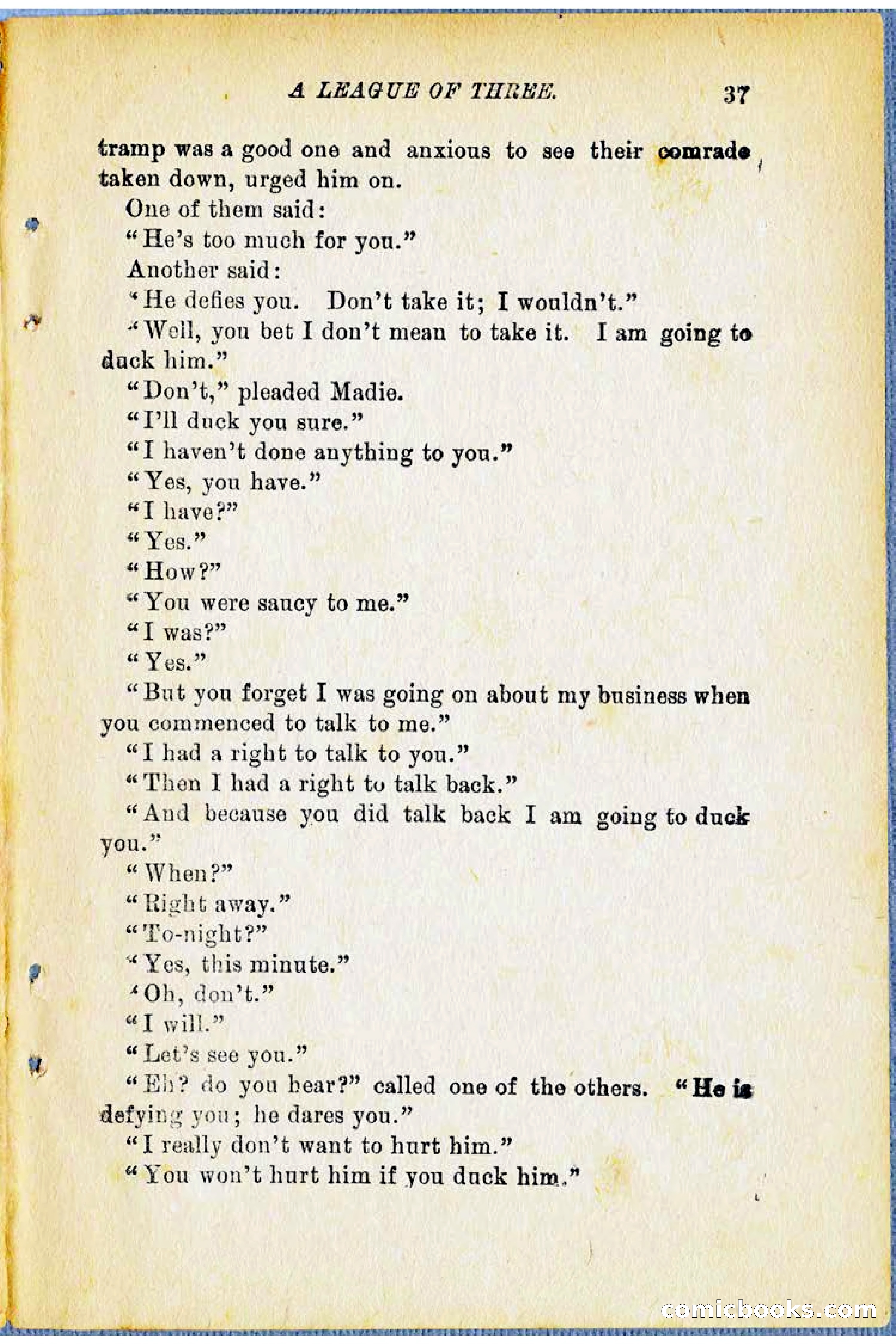 A League of Three: Boy's Detective Stratagems — page 39 of 400