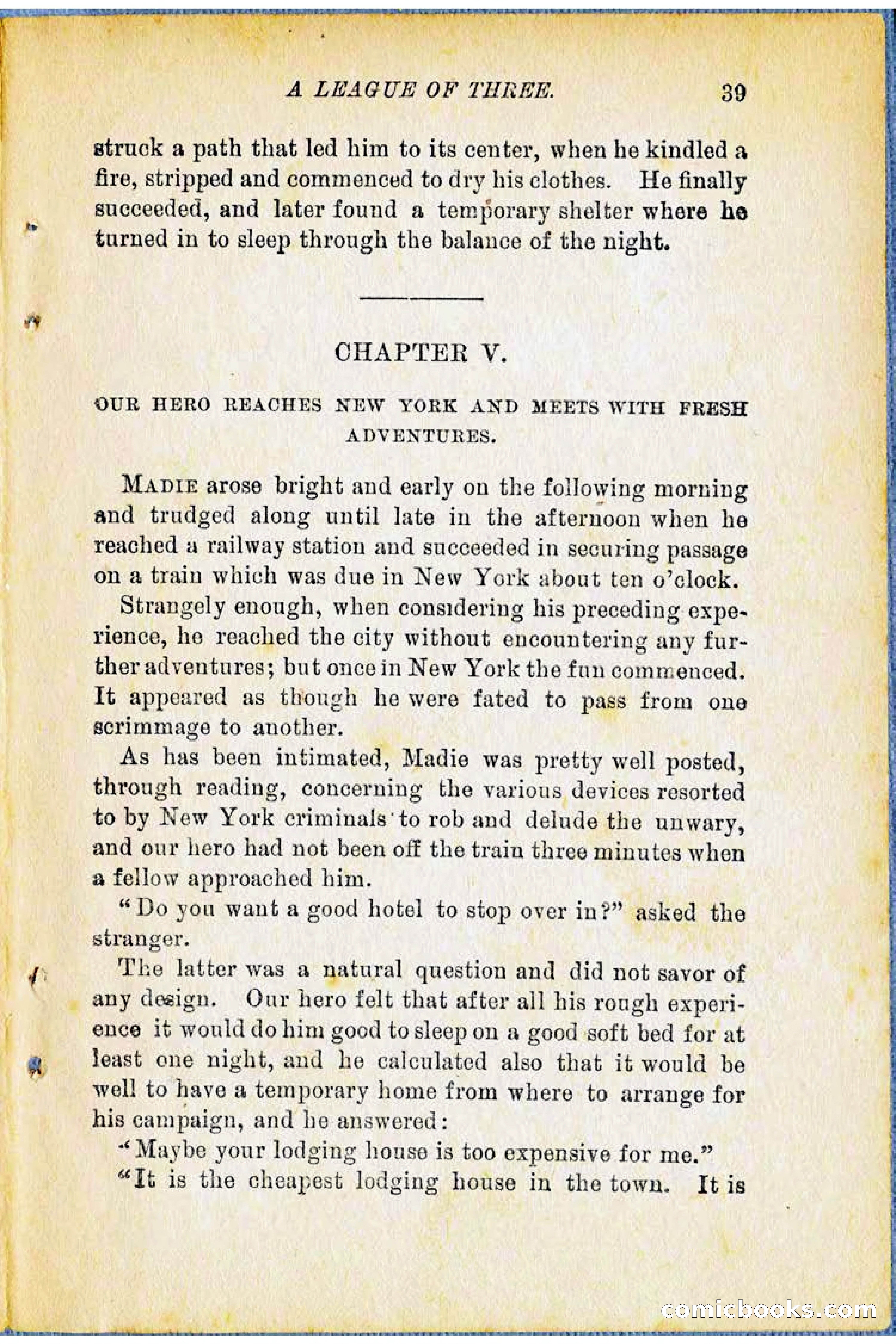A League of Three: Boy's Detective Stratagems — page 41 of 400