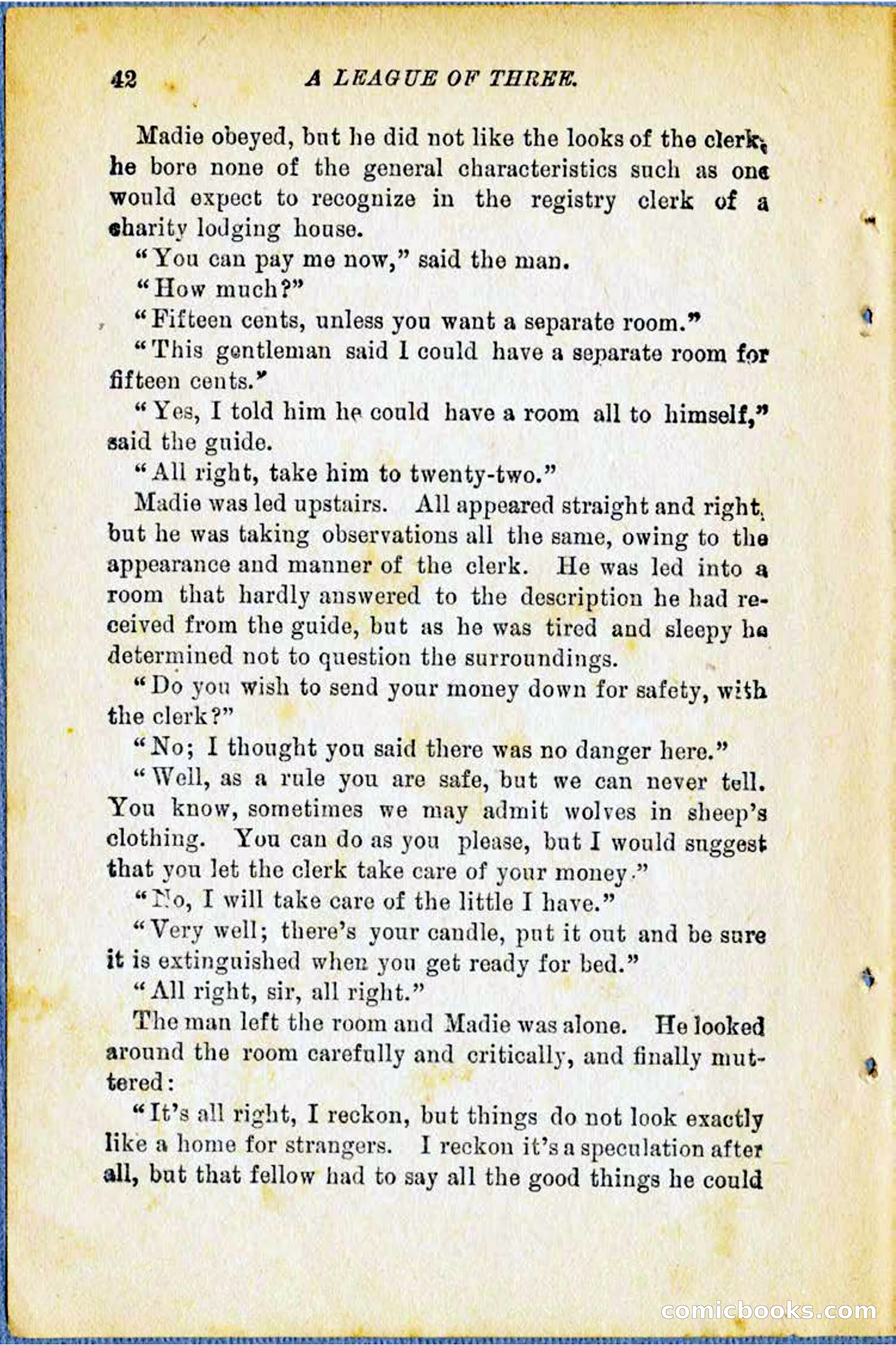 A League of Three: Boy's Detective Stratagems — page 44 of 400
