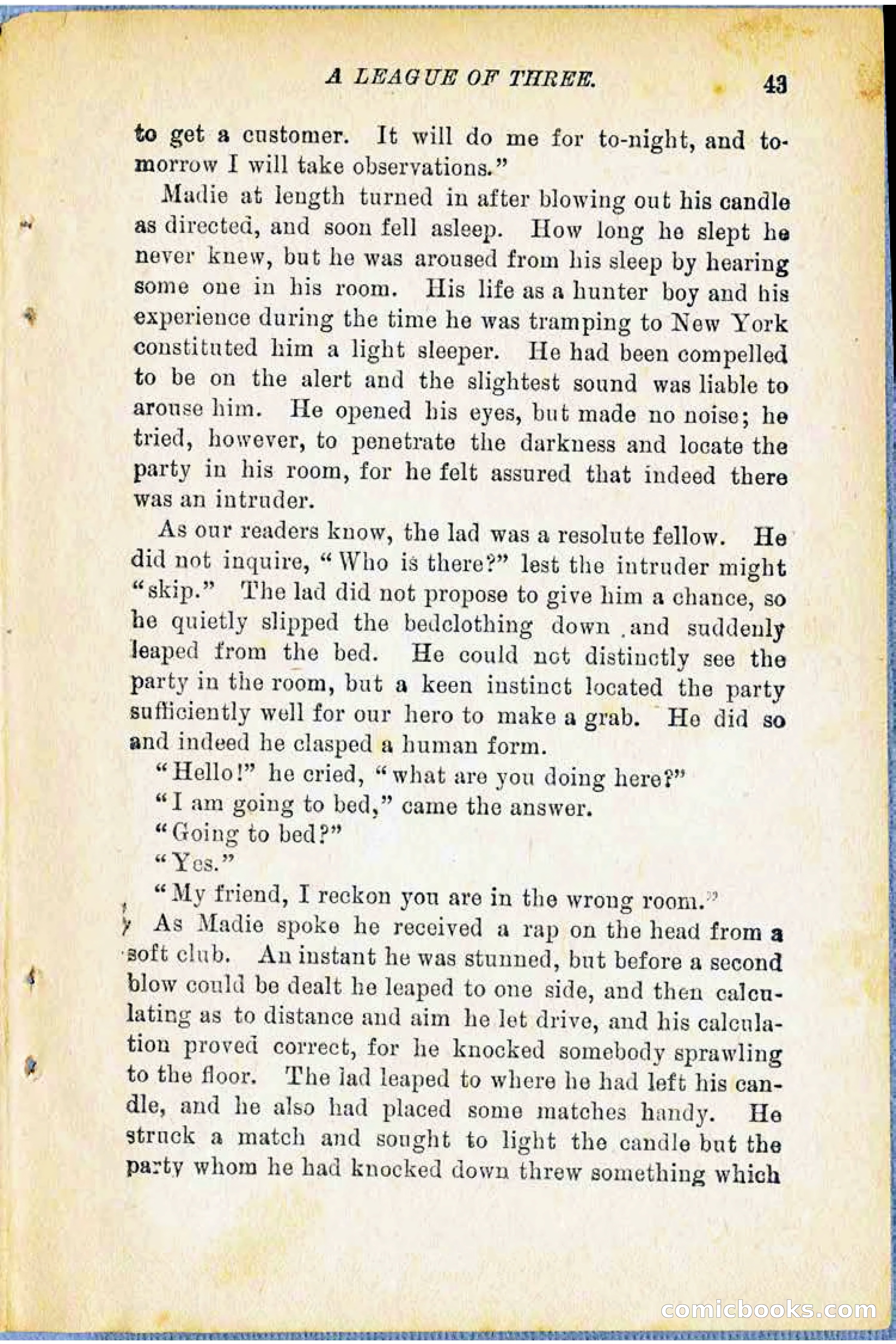A League of Three: Boy's Detective Stratagems — page 45 of 400