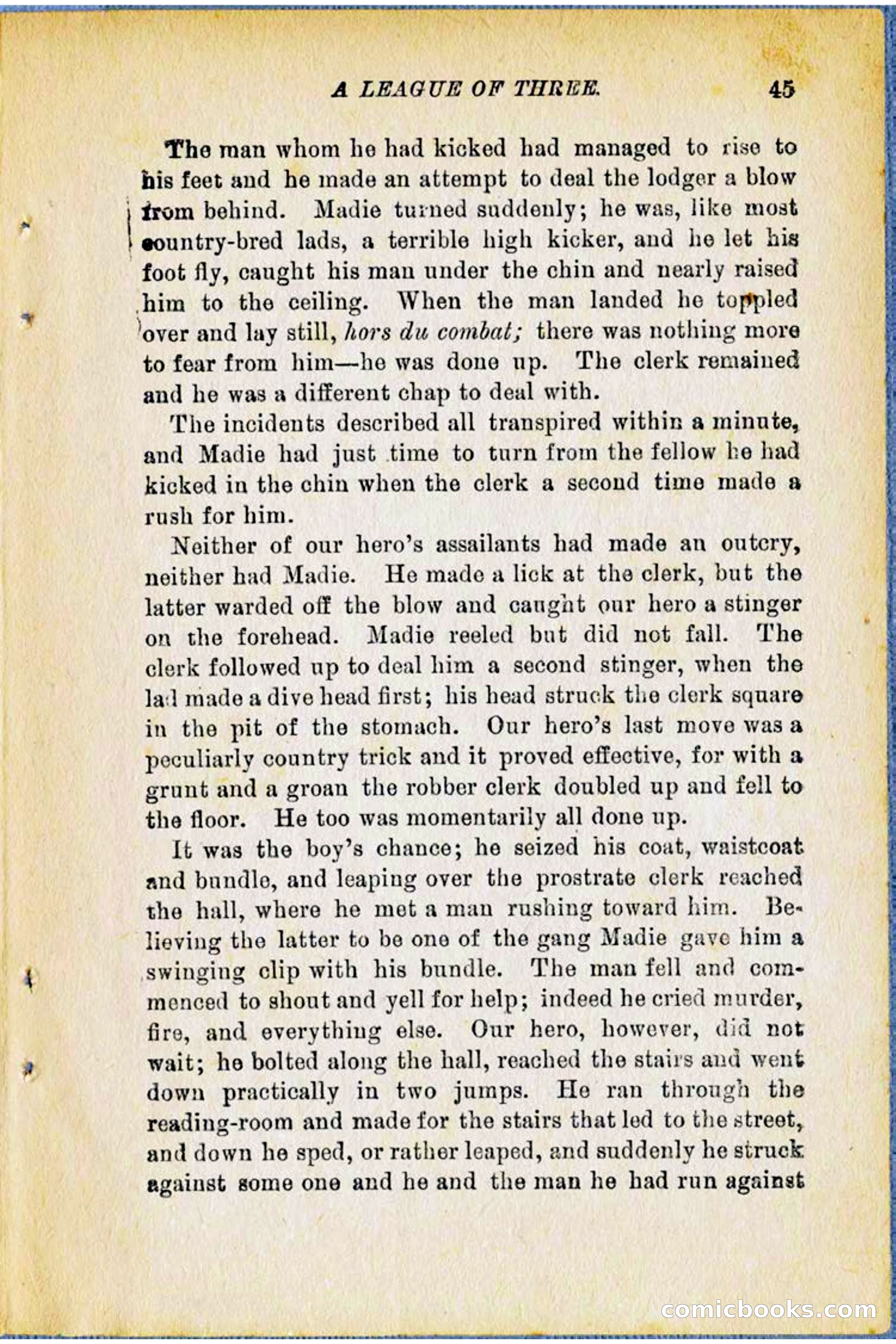 A League of Three: Boy's Detective Stratagems — page 47 of 400