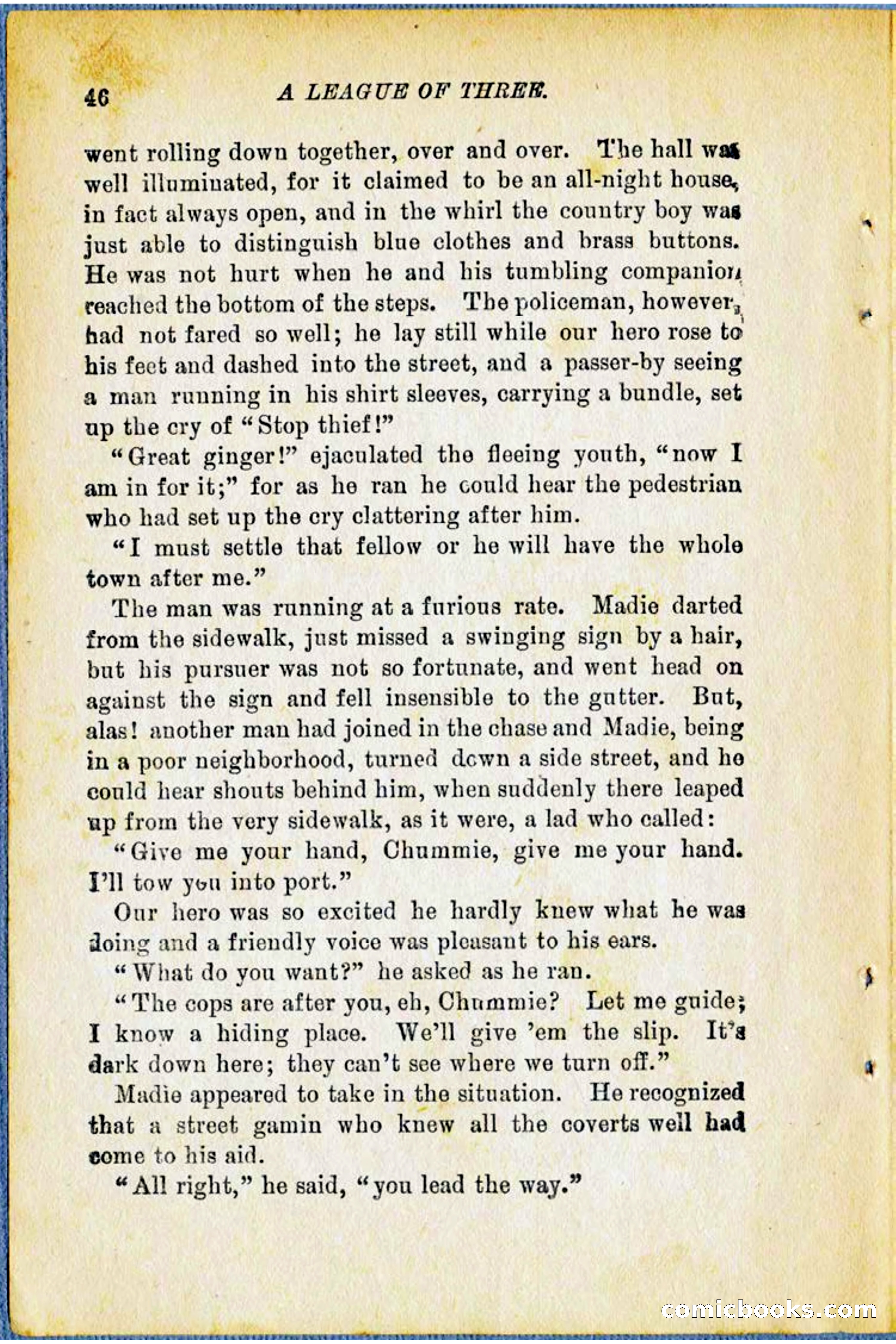 A League of Three: Boy's Detective Stratagems — page 48 of 400