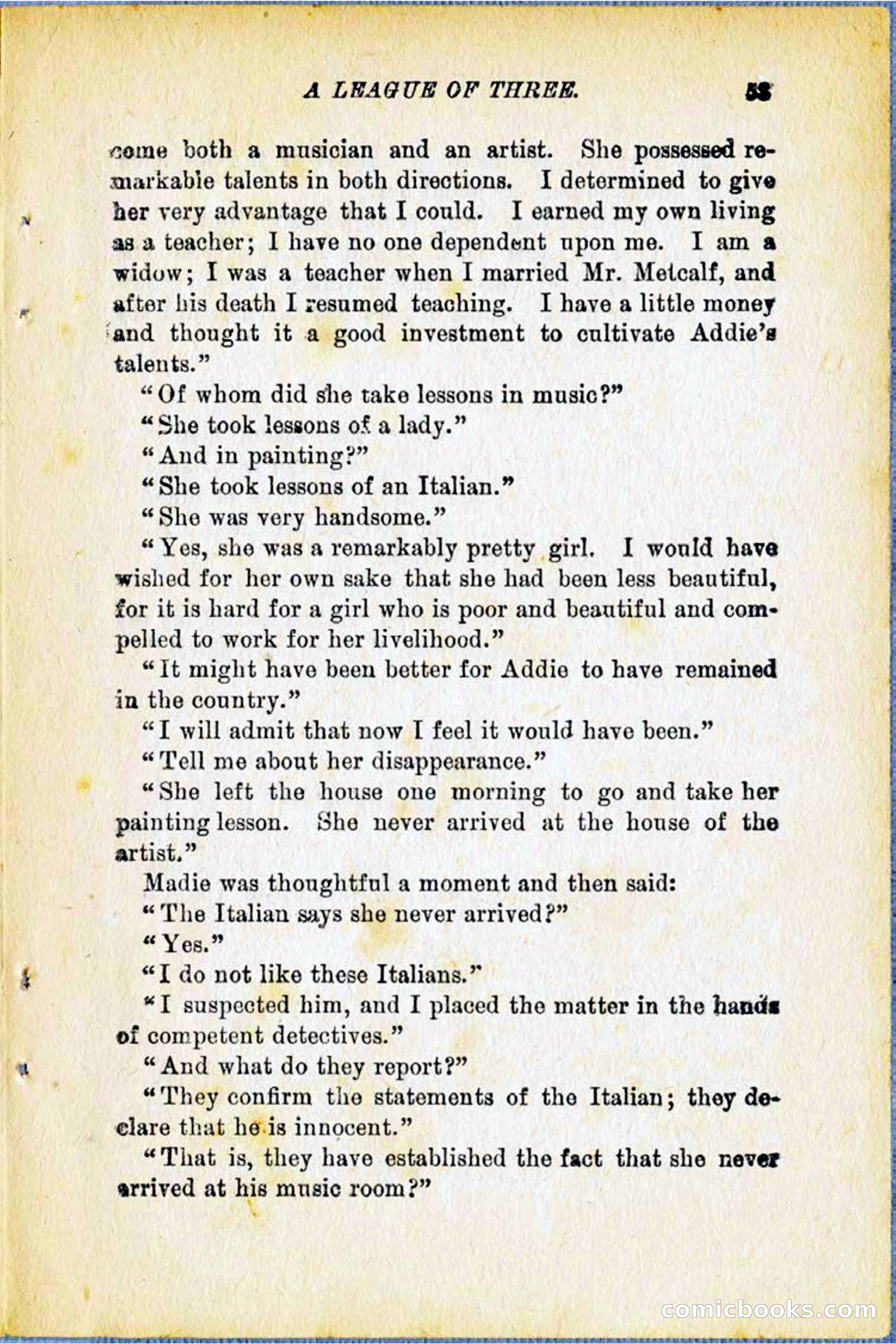 A League of Three: Boy's Detective Stratagems — page 55 of 400
