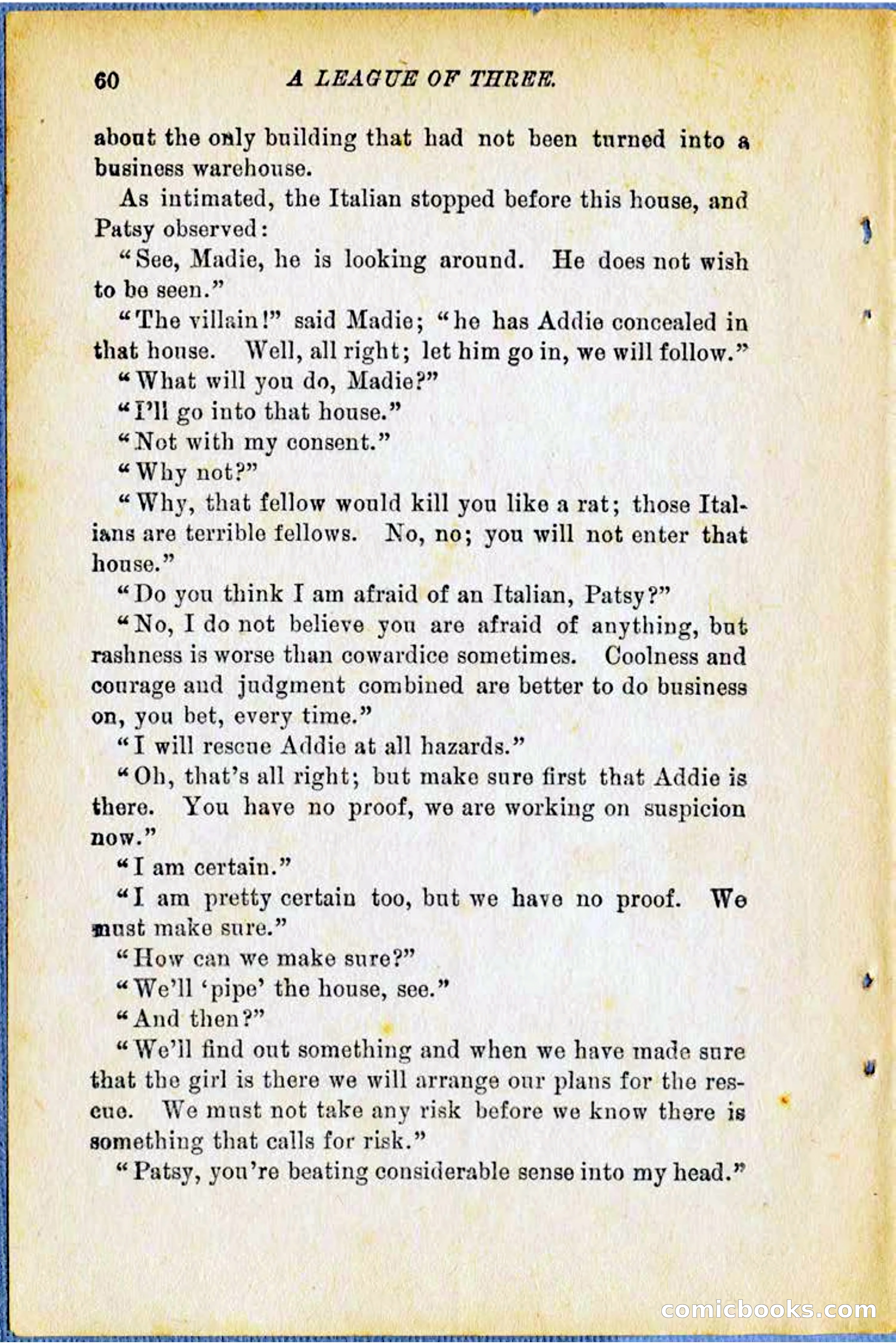A League of Three: Boy's Detective Stratagems — page 62 of 400