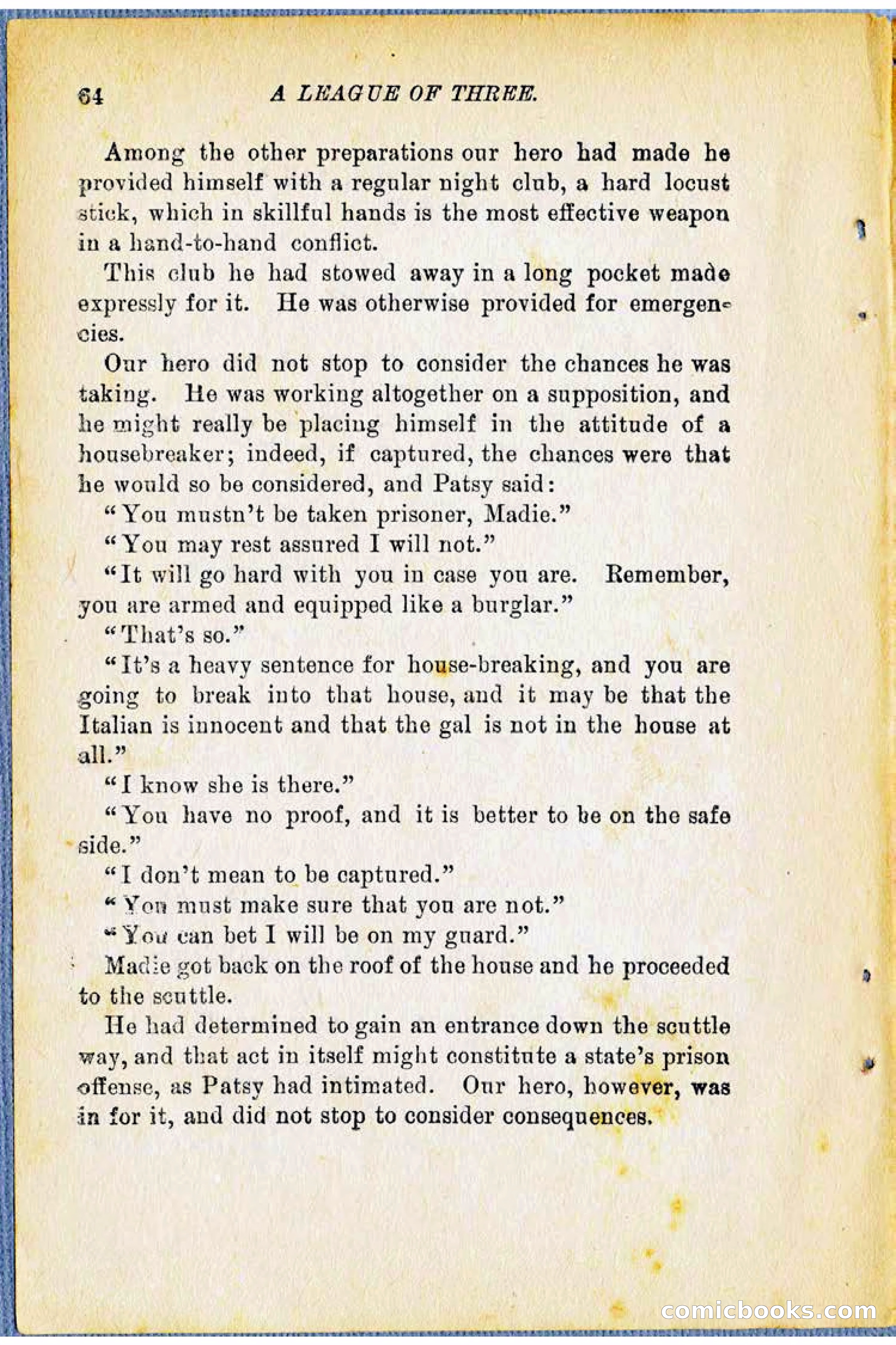 A League of Three: Boy's Detective Stratagems — page 66 of 400
