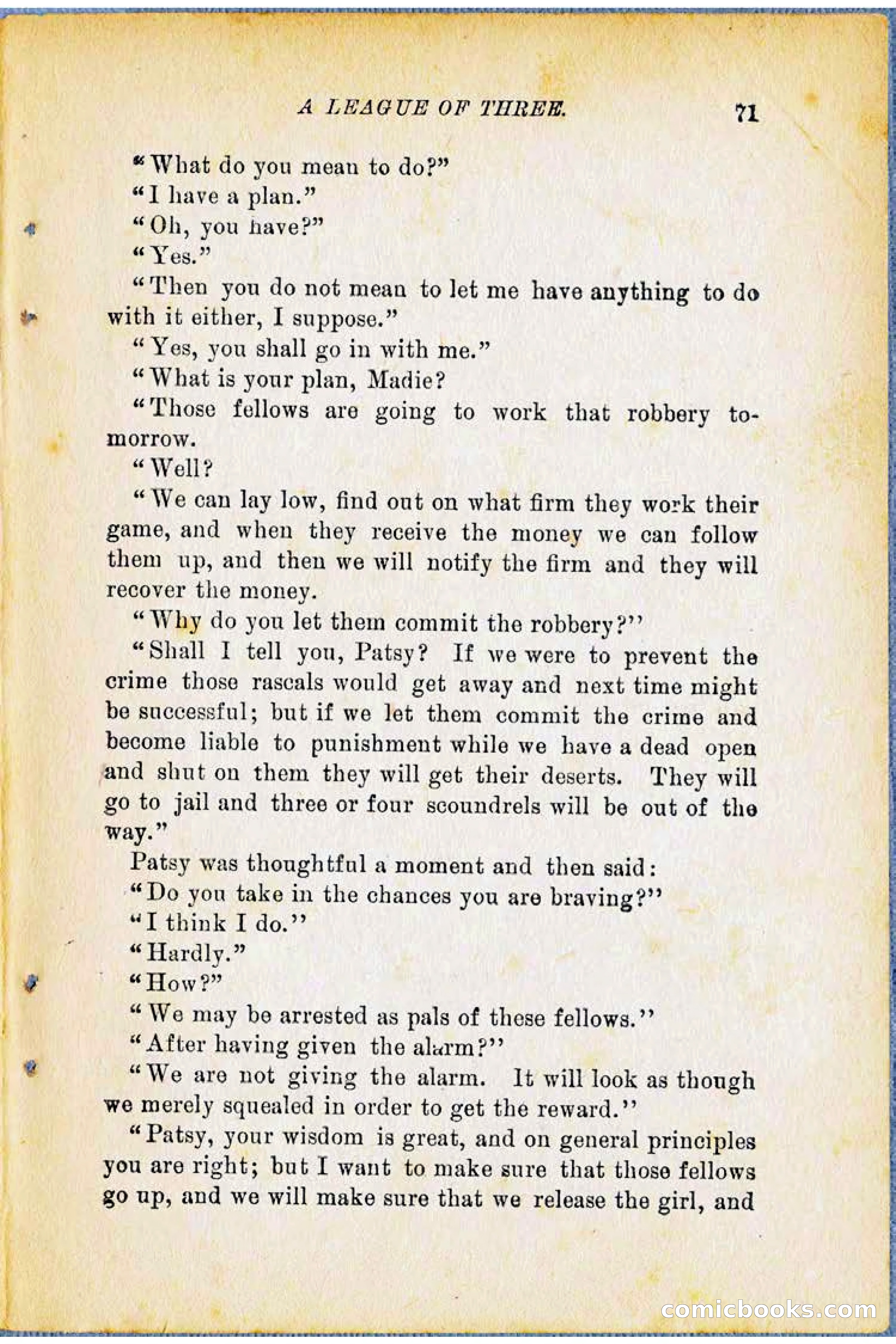 A League of Three: Boy's Detective Stratagems — page 73 of 400