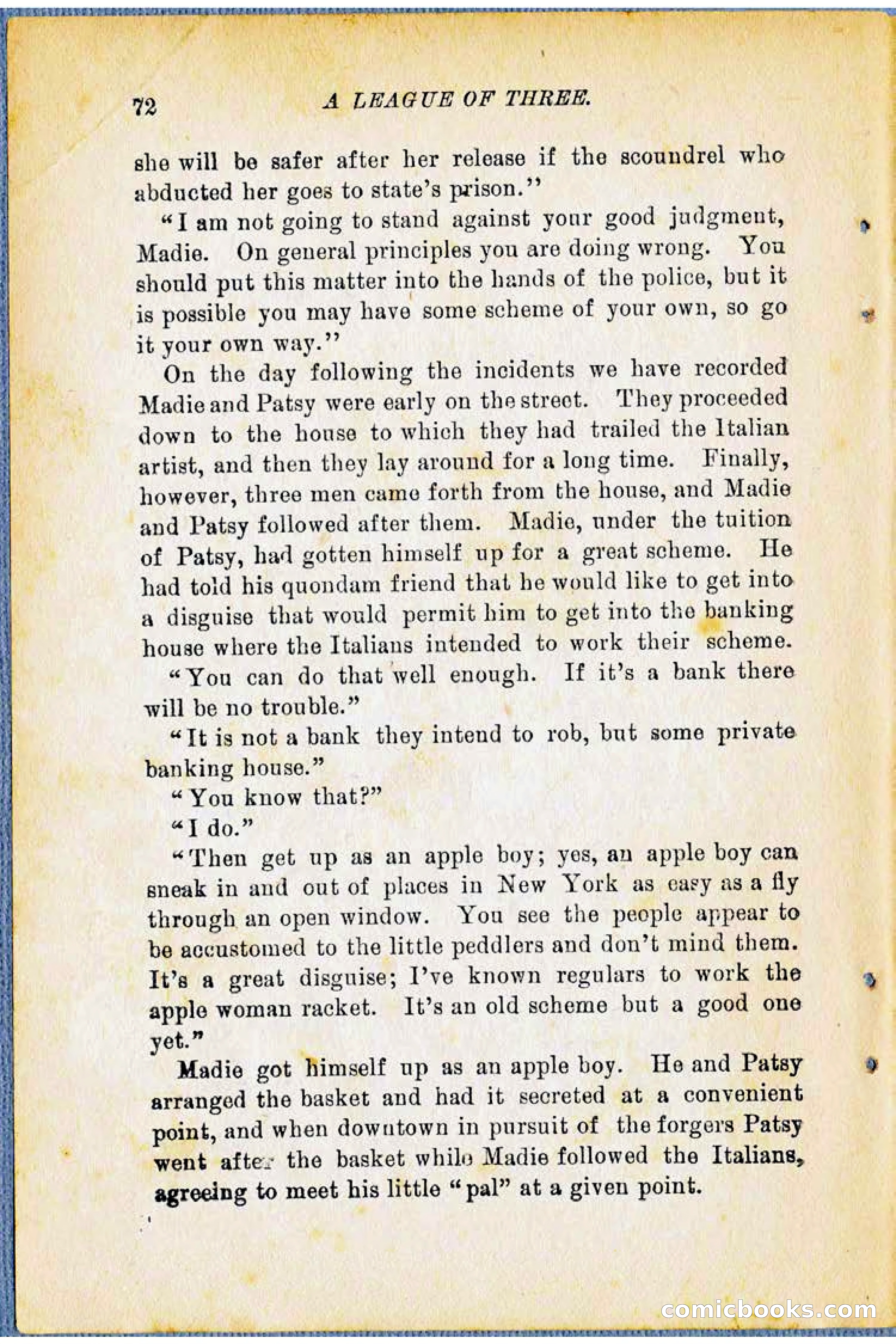 A League of Three: Boy's Detective Stratagems — page 74 of 400