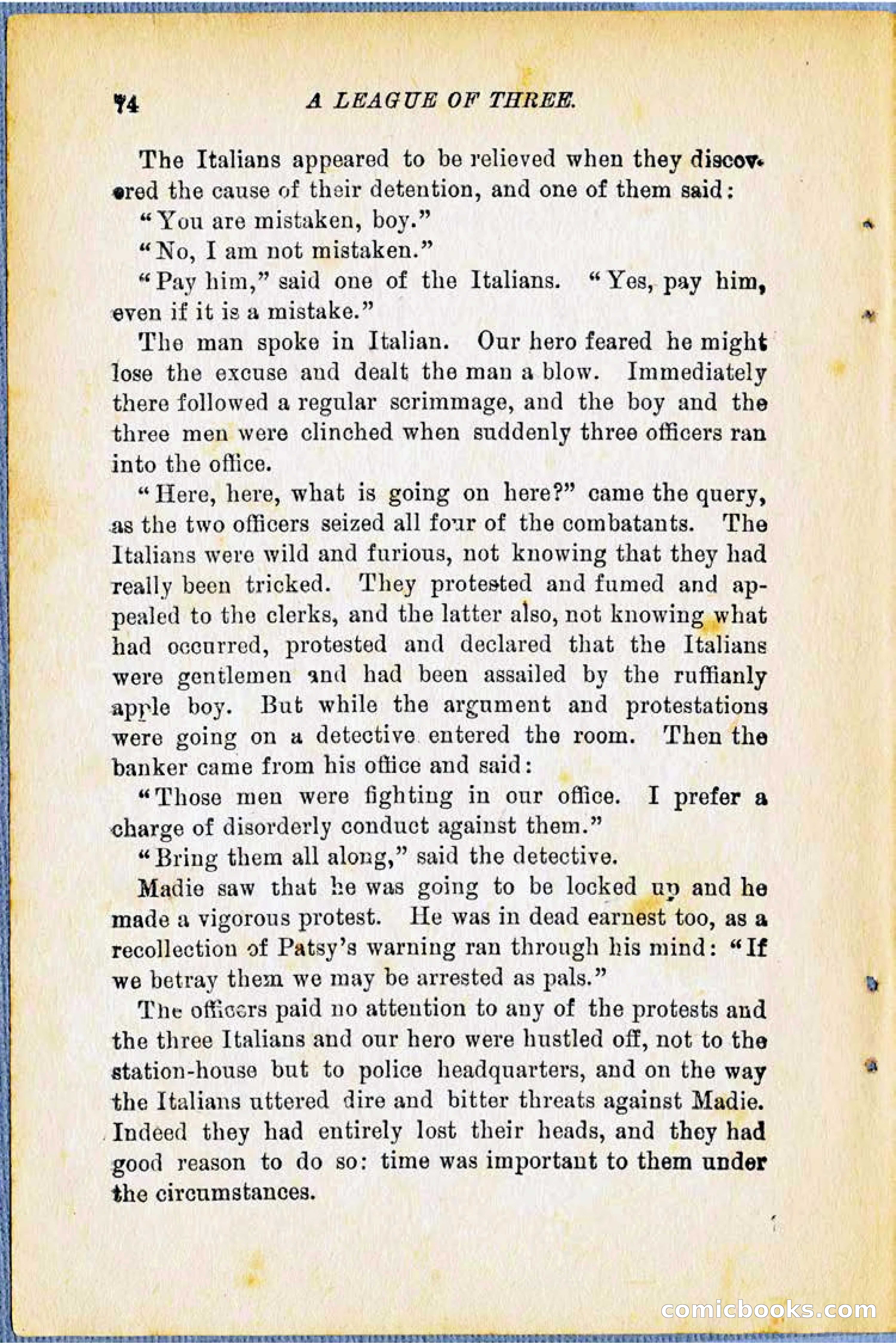 A League of Three: Boy's Detective Stratagems — page 76 of 400