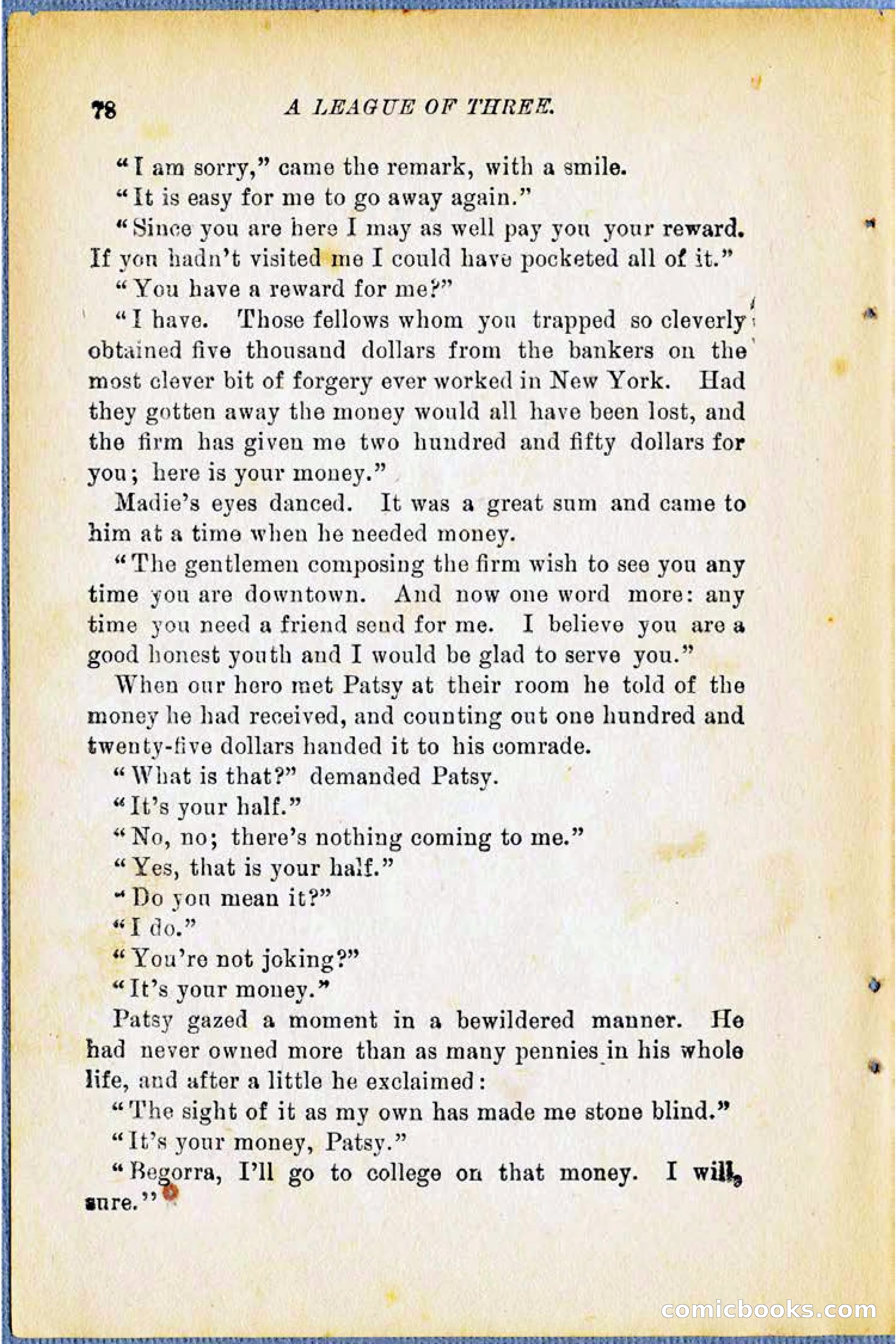 A League of Three: Boy's Detective Stratagems — page 80 of 400