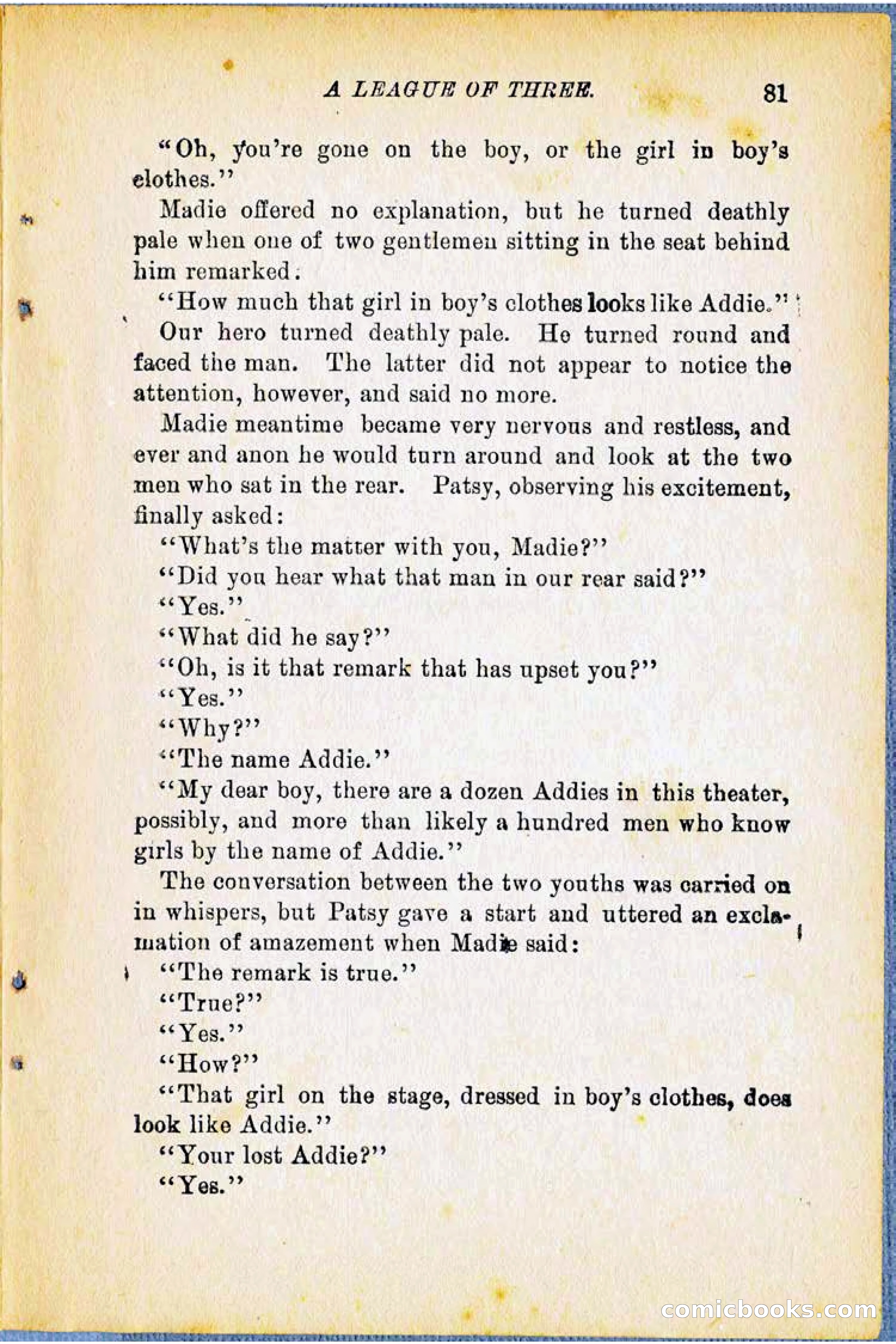 A League of Three: Boy's Detective Stratagems — page 83 of 400