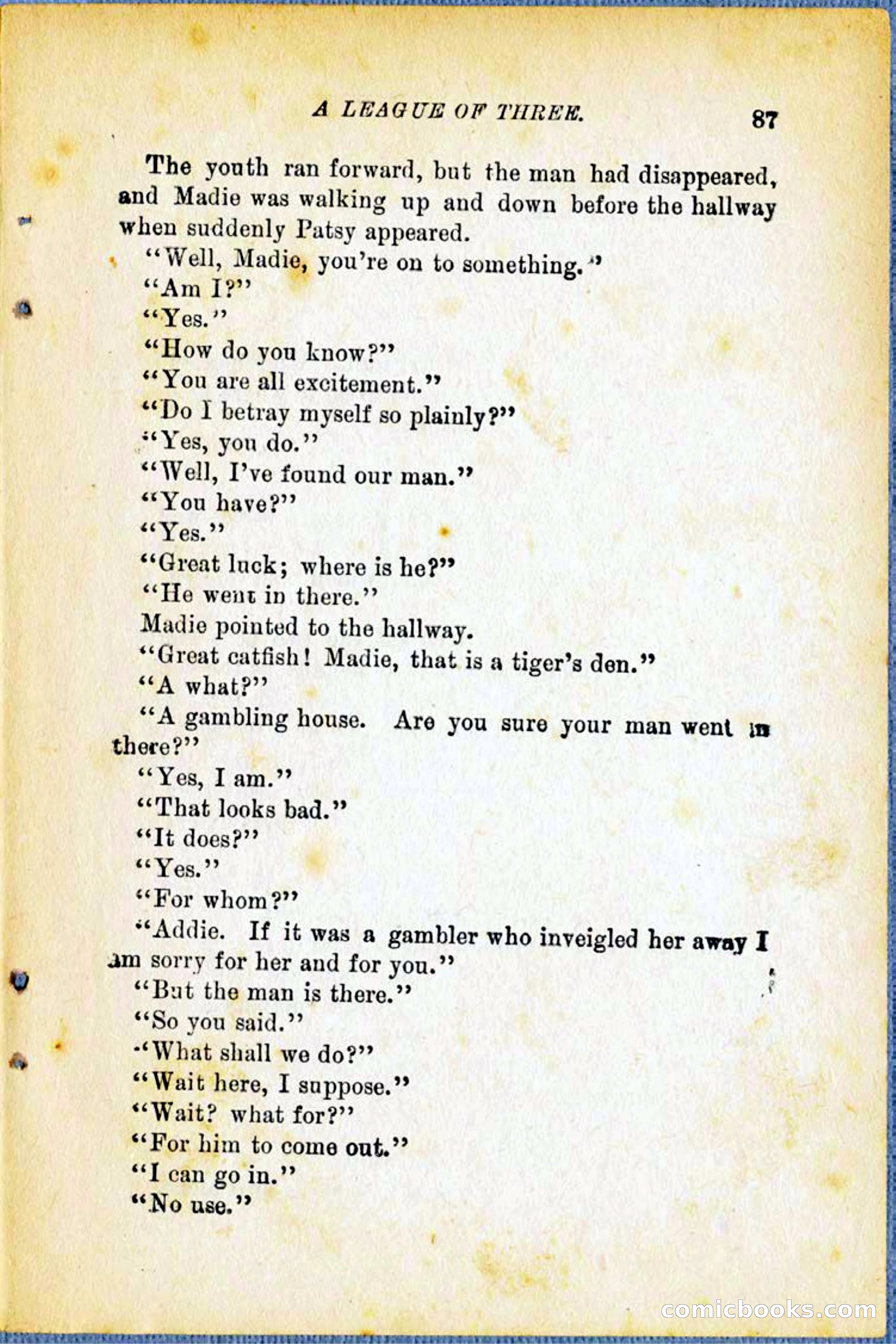 A League of Three: Boy's Detective Stratagems — page 89 of 400