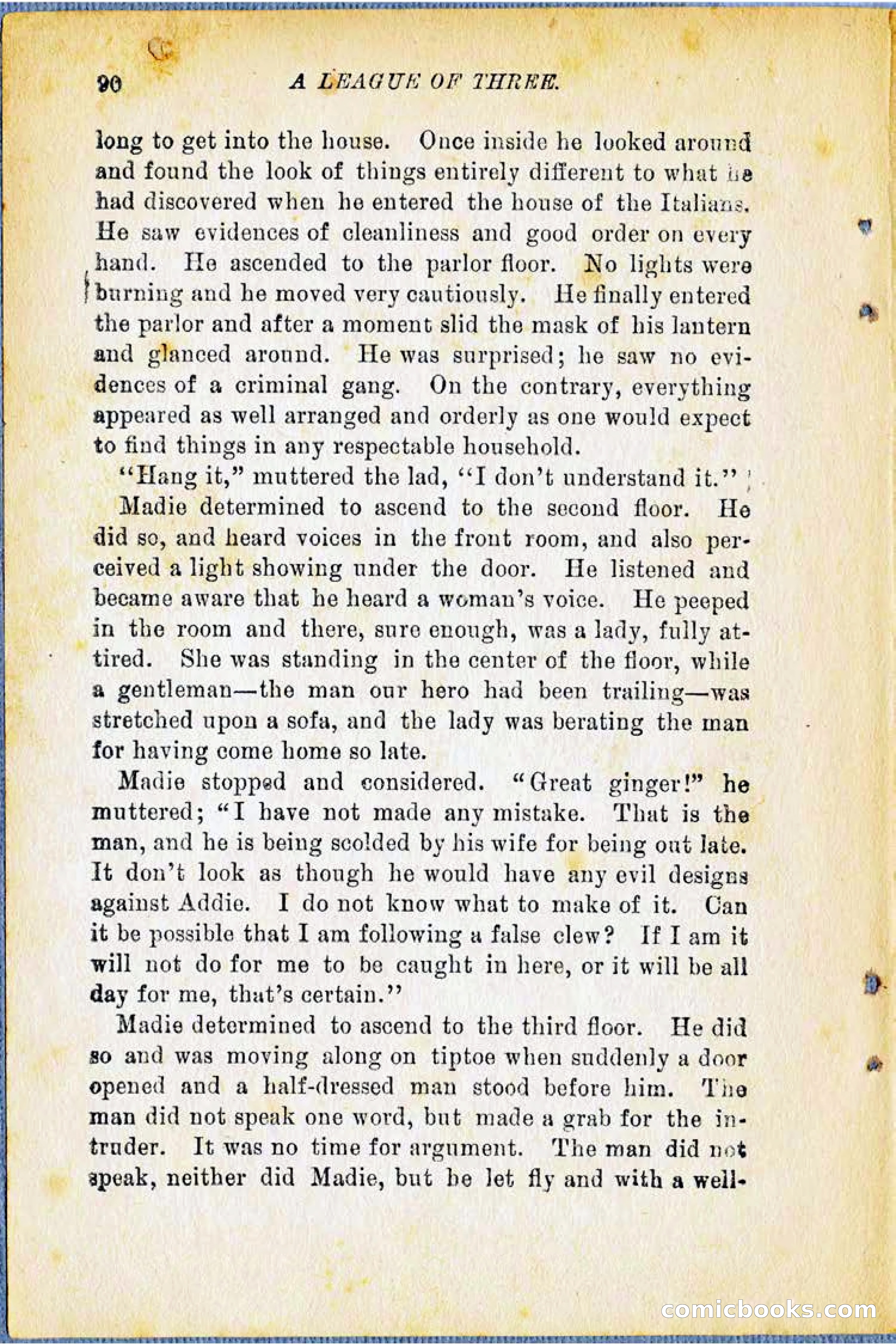 A League of Three: Boy's Detective Stratagems — page 92 of 400
