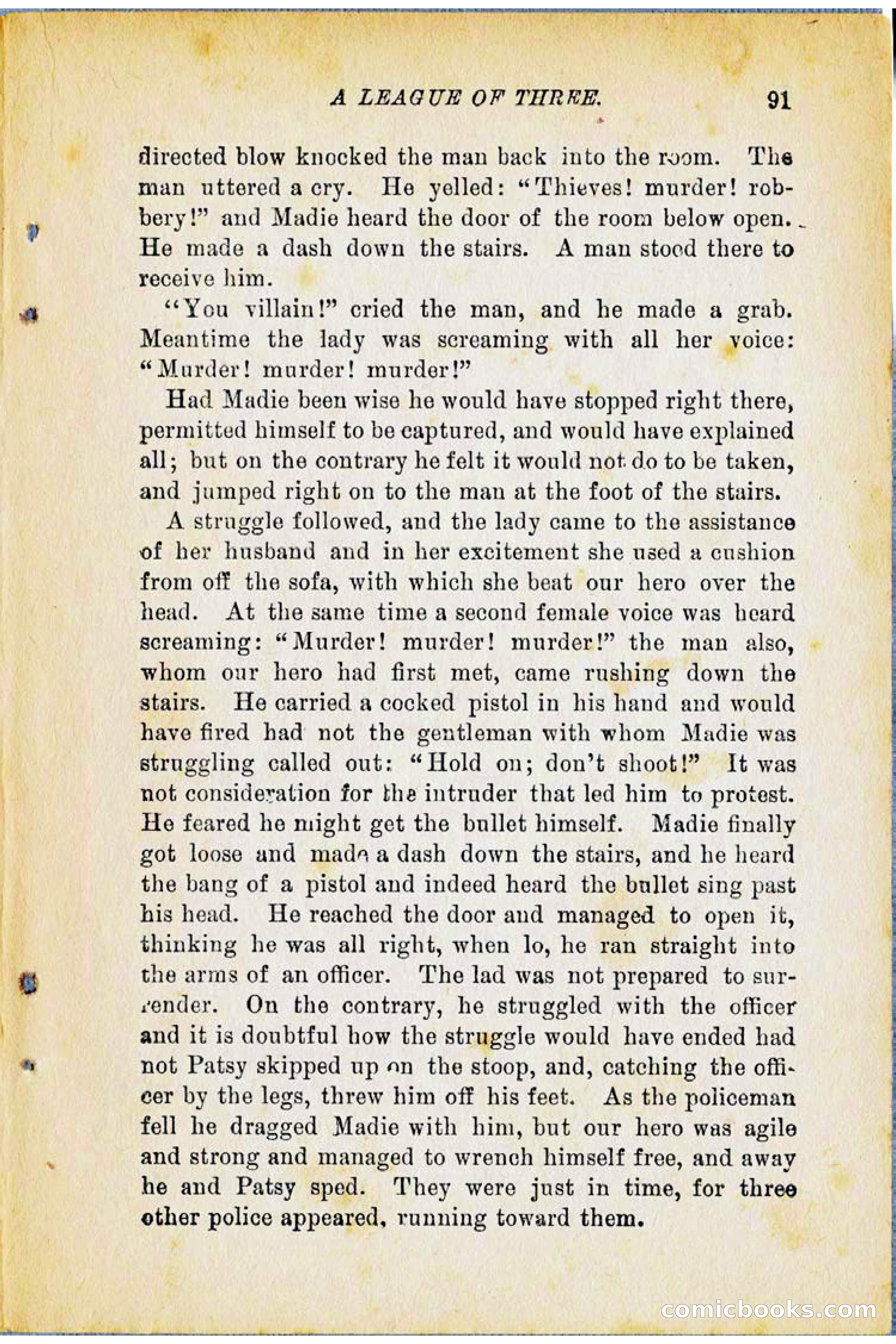 A League of Three: Boy's Detective Stratagems — page 93 of 400