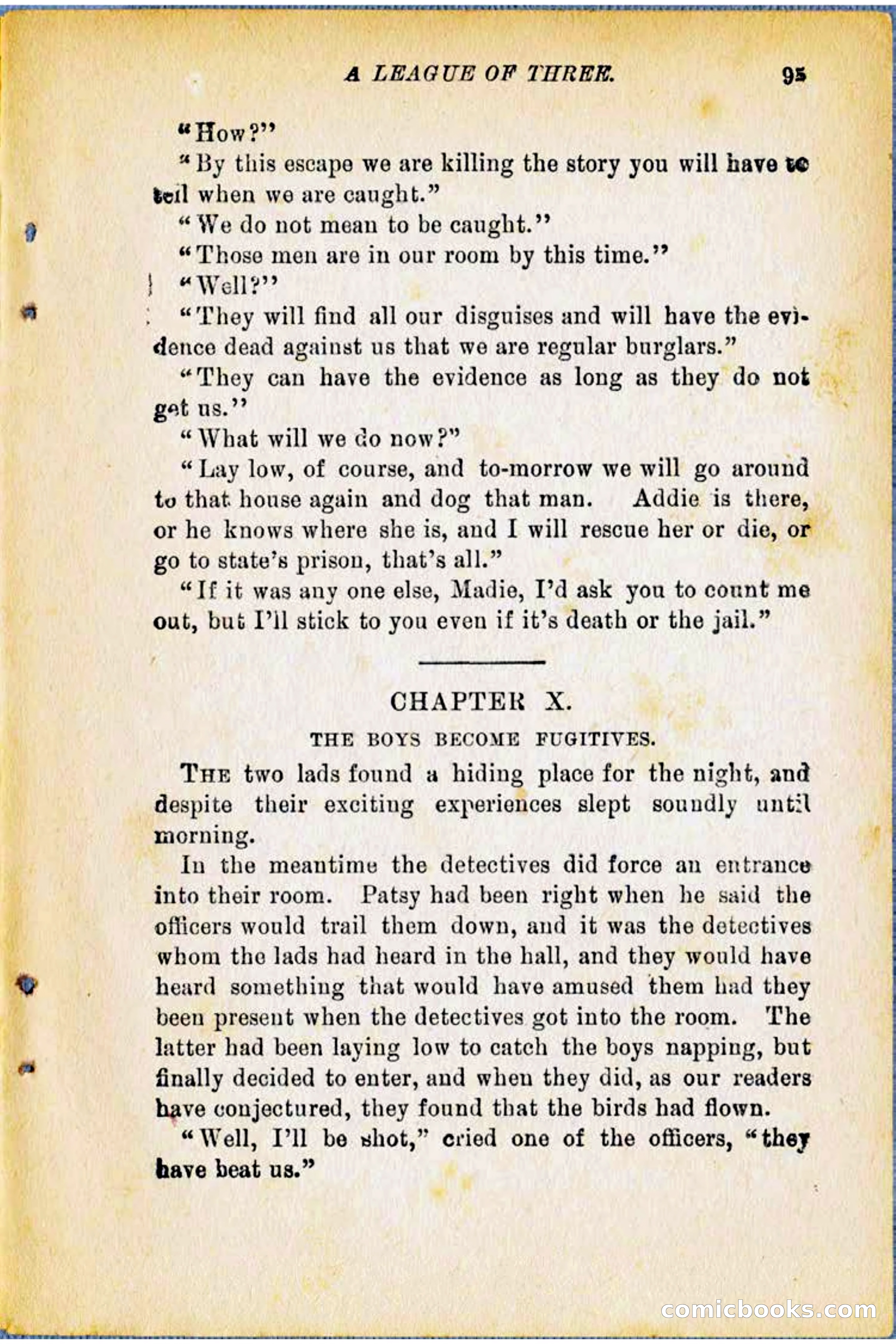 A League of Three: Boy's Detective Stratagems — page 97 of 400