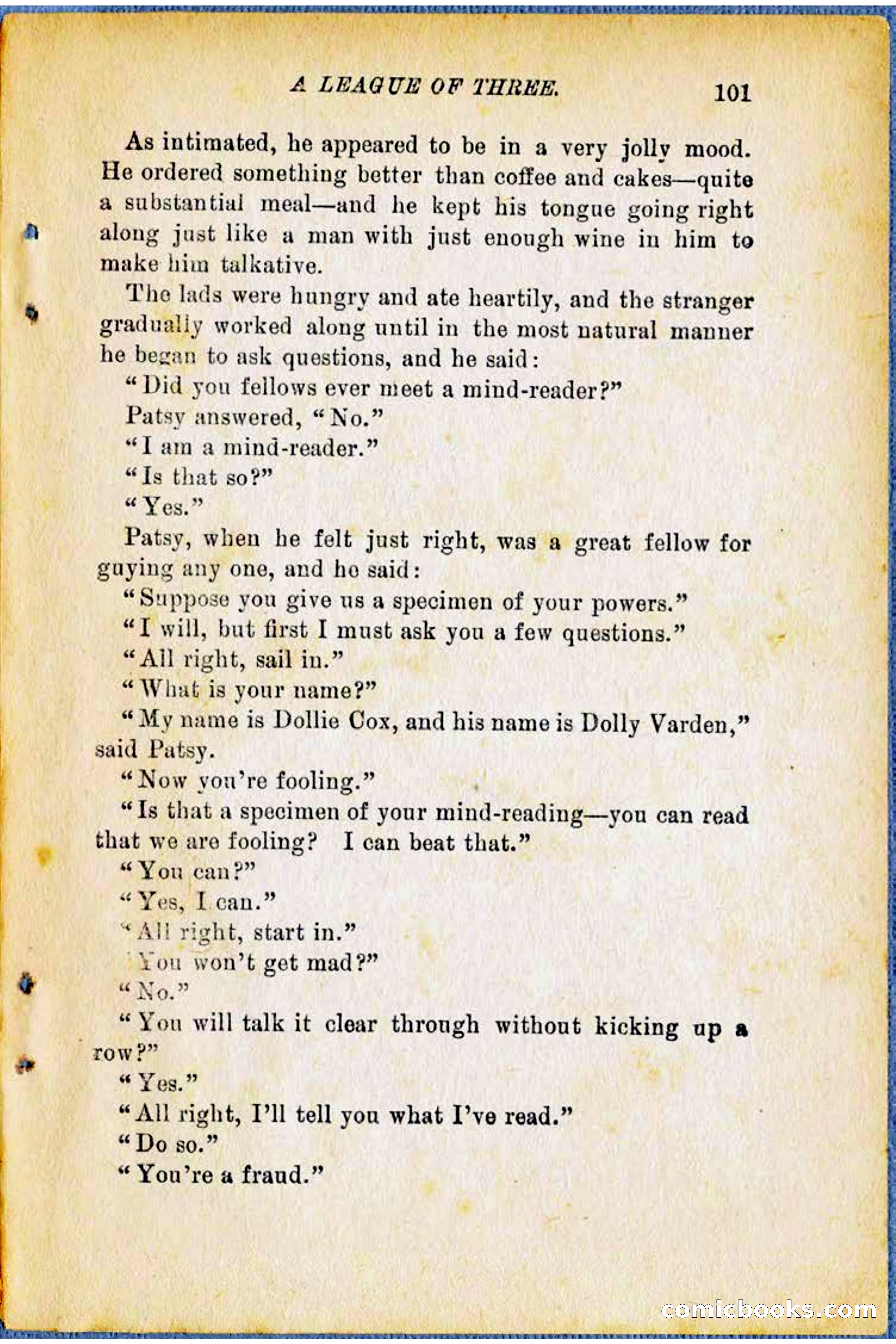 A League of Three: Boy's Detective Stratagems — page 103 of 400