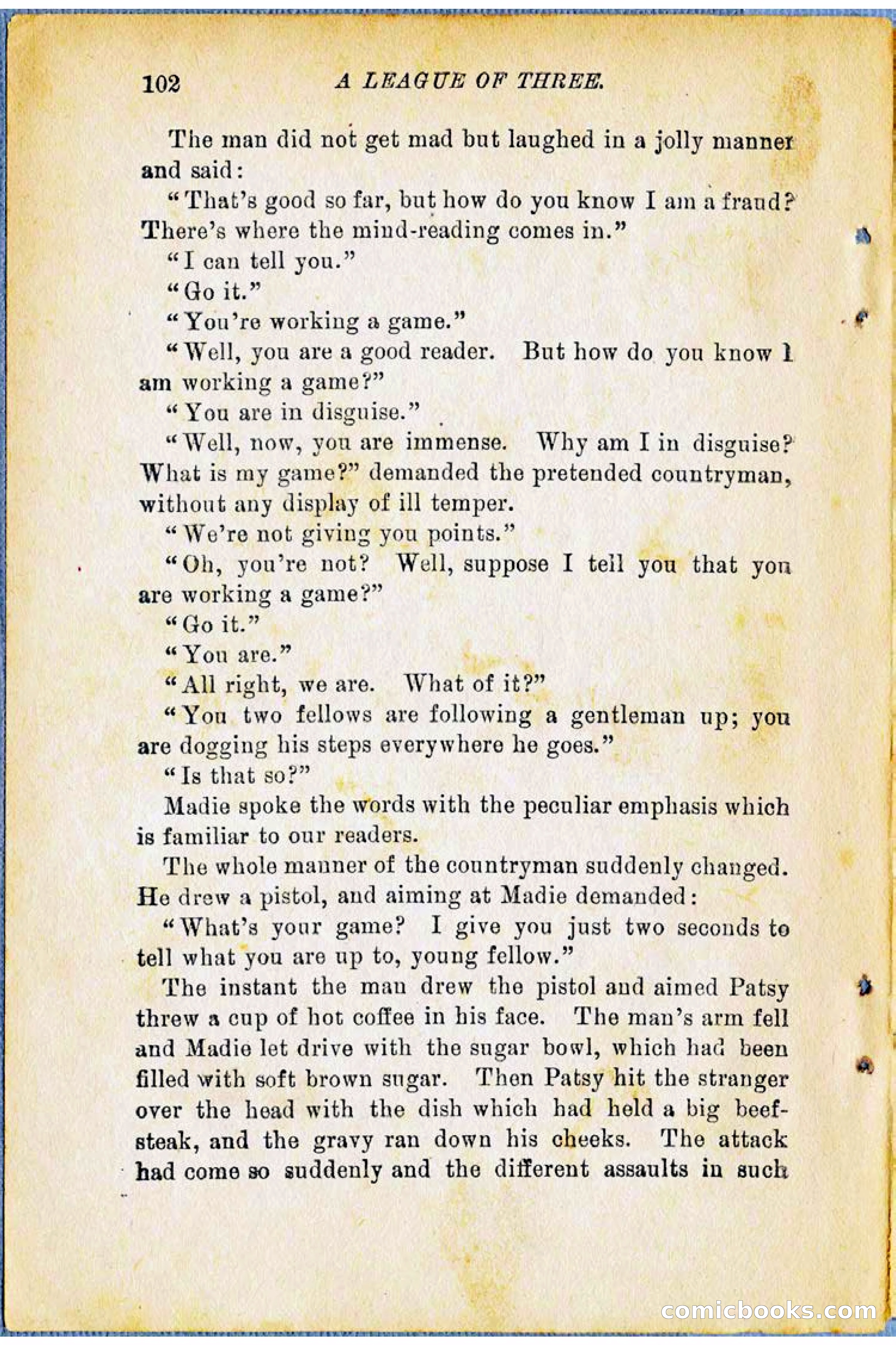 A League of Three: Boy's Detective Stratagems — page 104 of 400