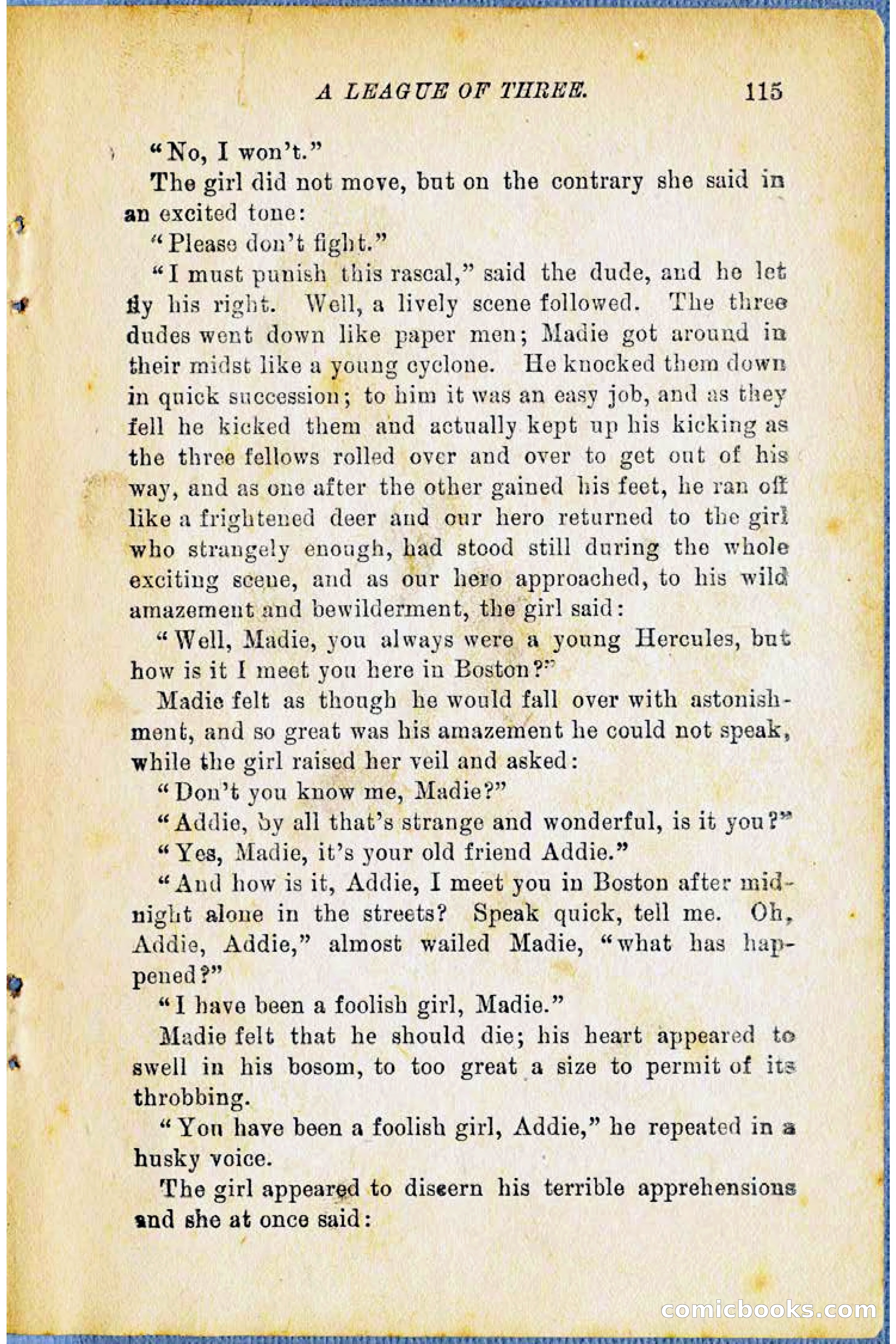 A League of Three: Boy's Detective Stratagems — page 117 of 400