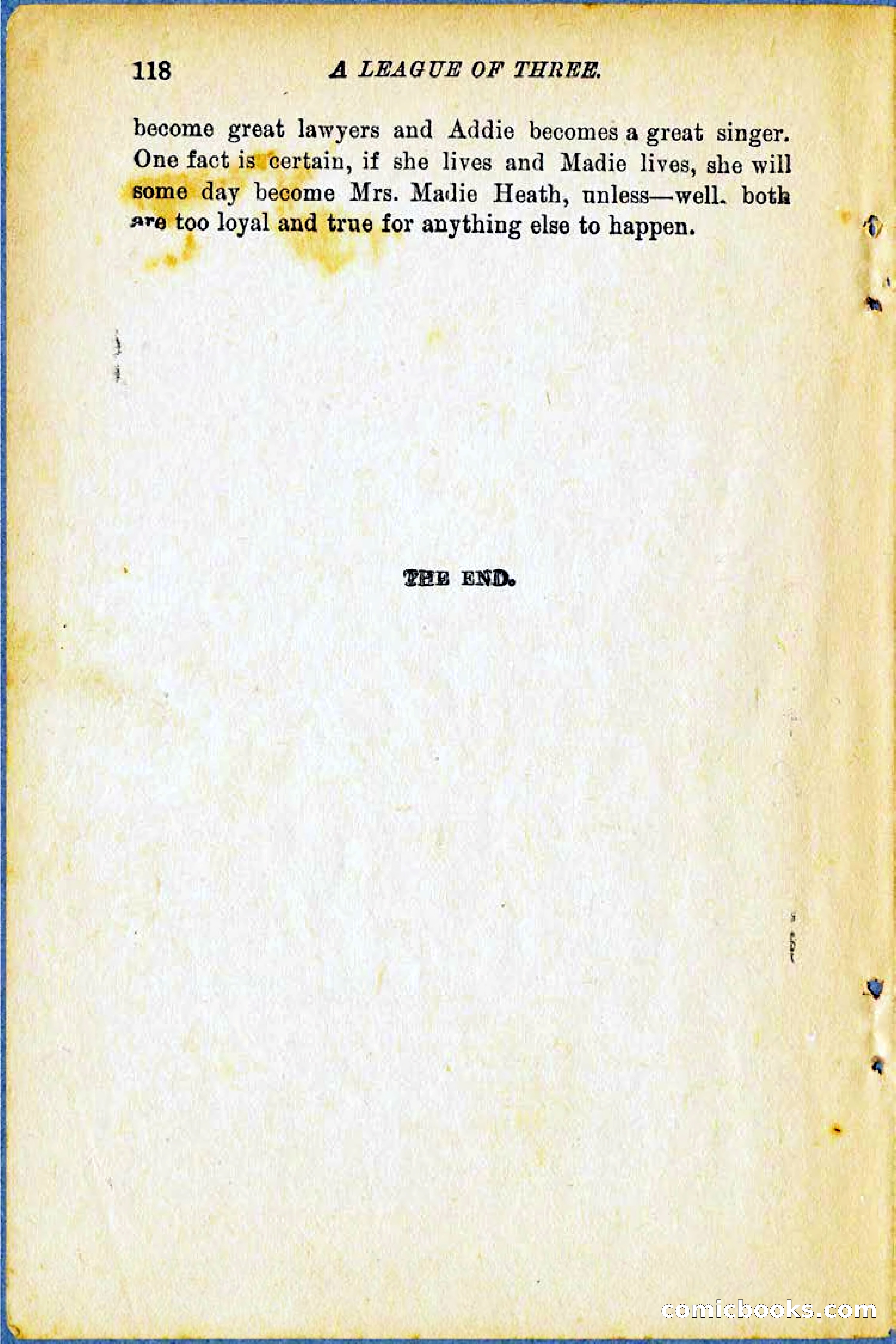 A League of Three: Boy's Detective Stratagems — page 120 of 400