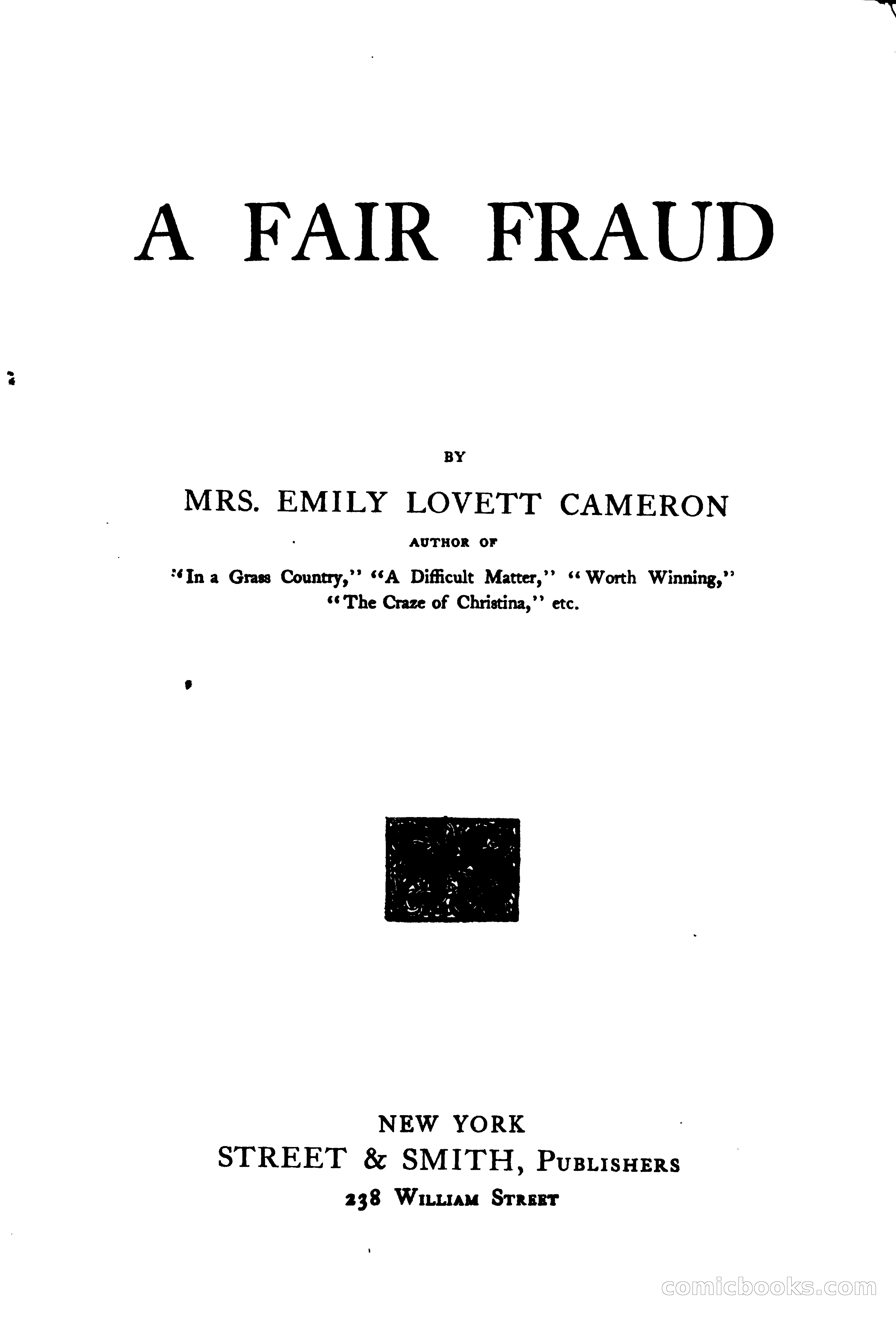 A Fair Fraud — page 10 of 290