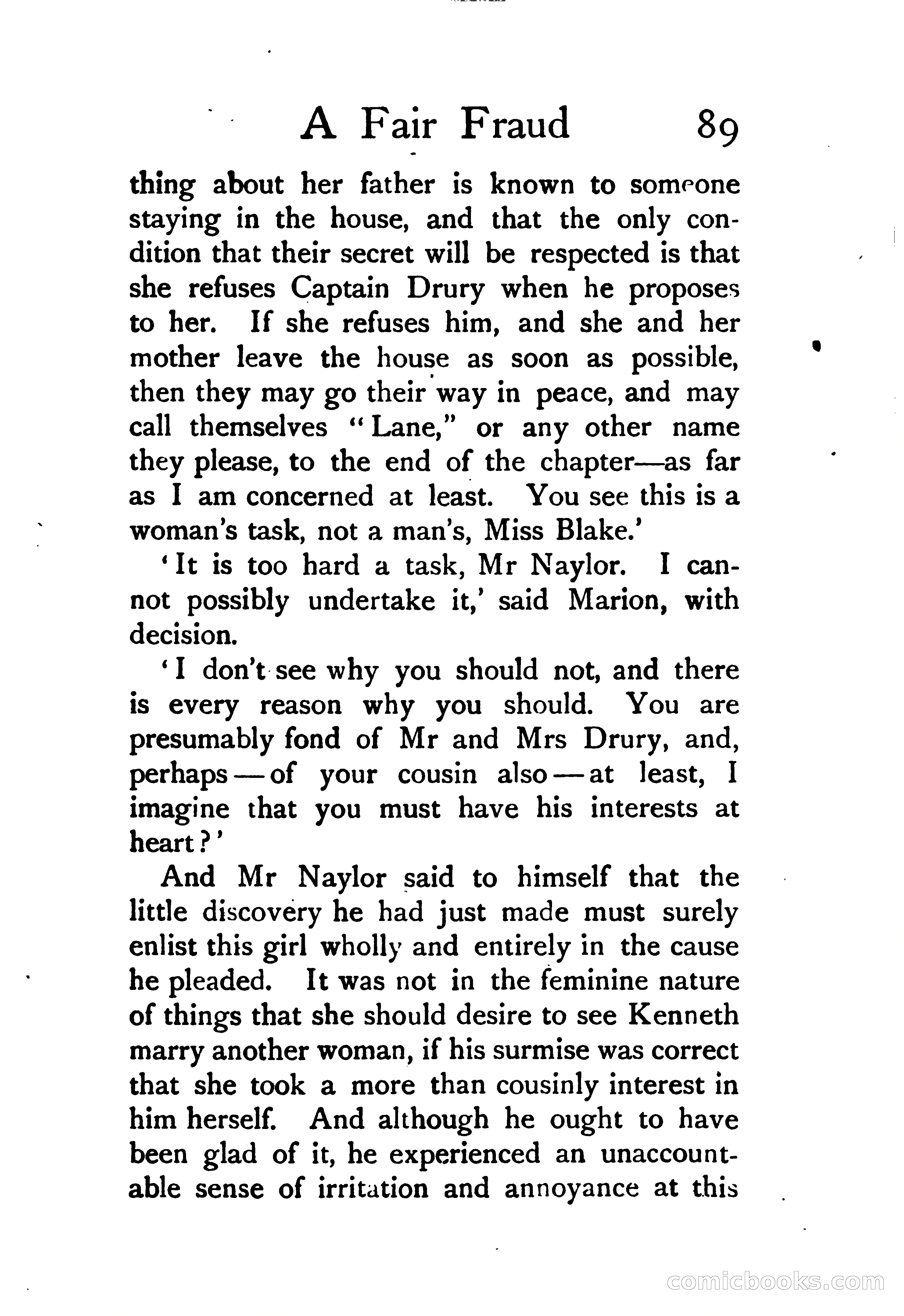 A Fair Fraud — page 100 of 290