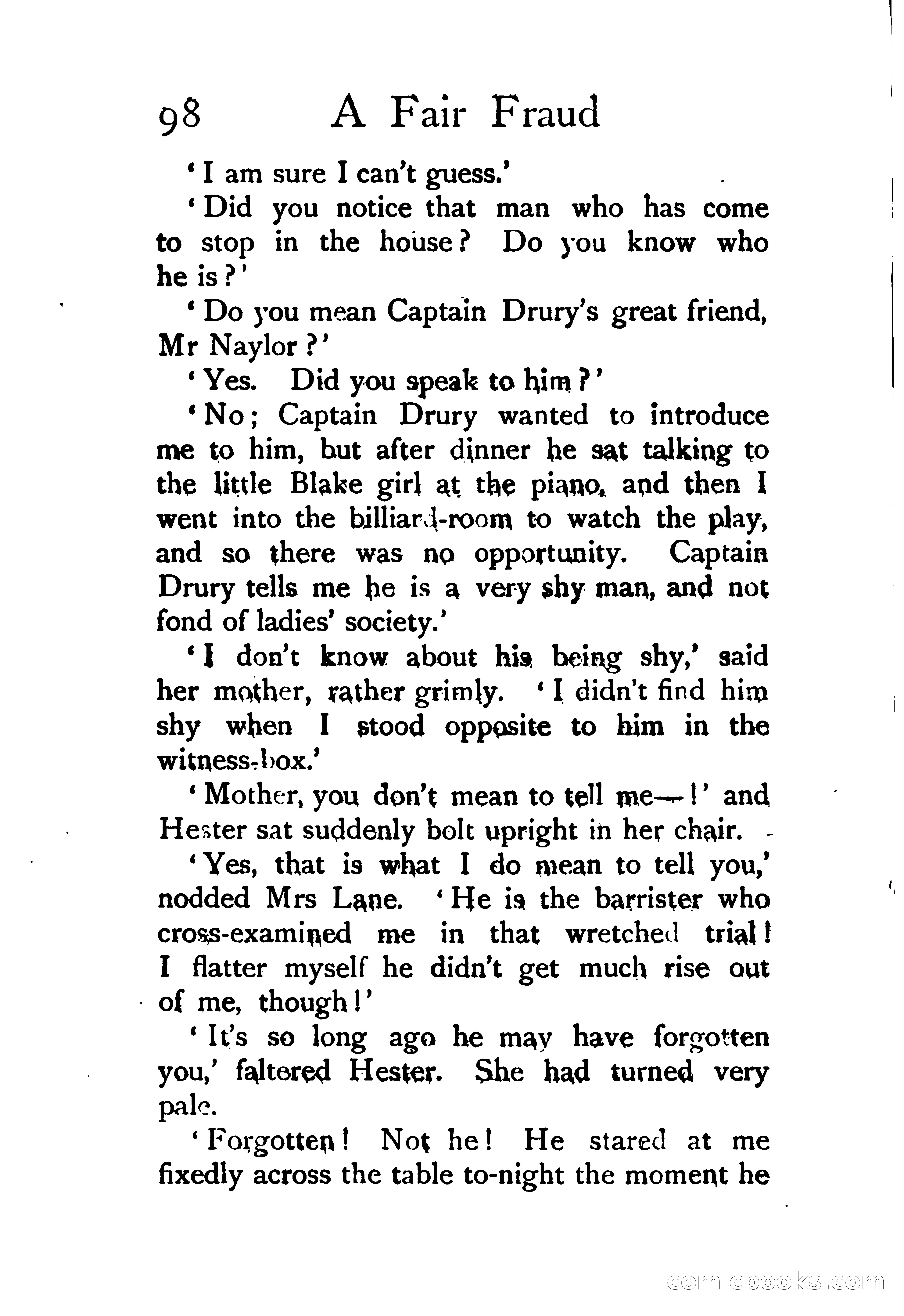 A Fair Fraud — page 109 of 290