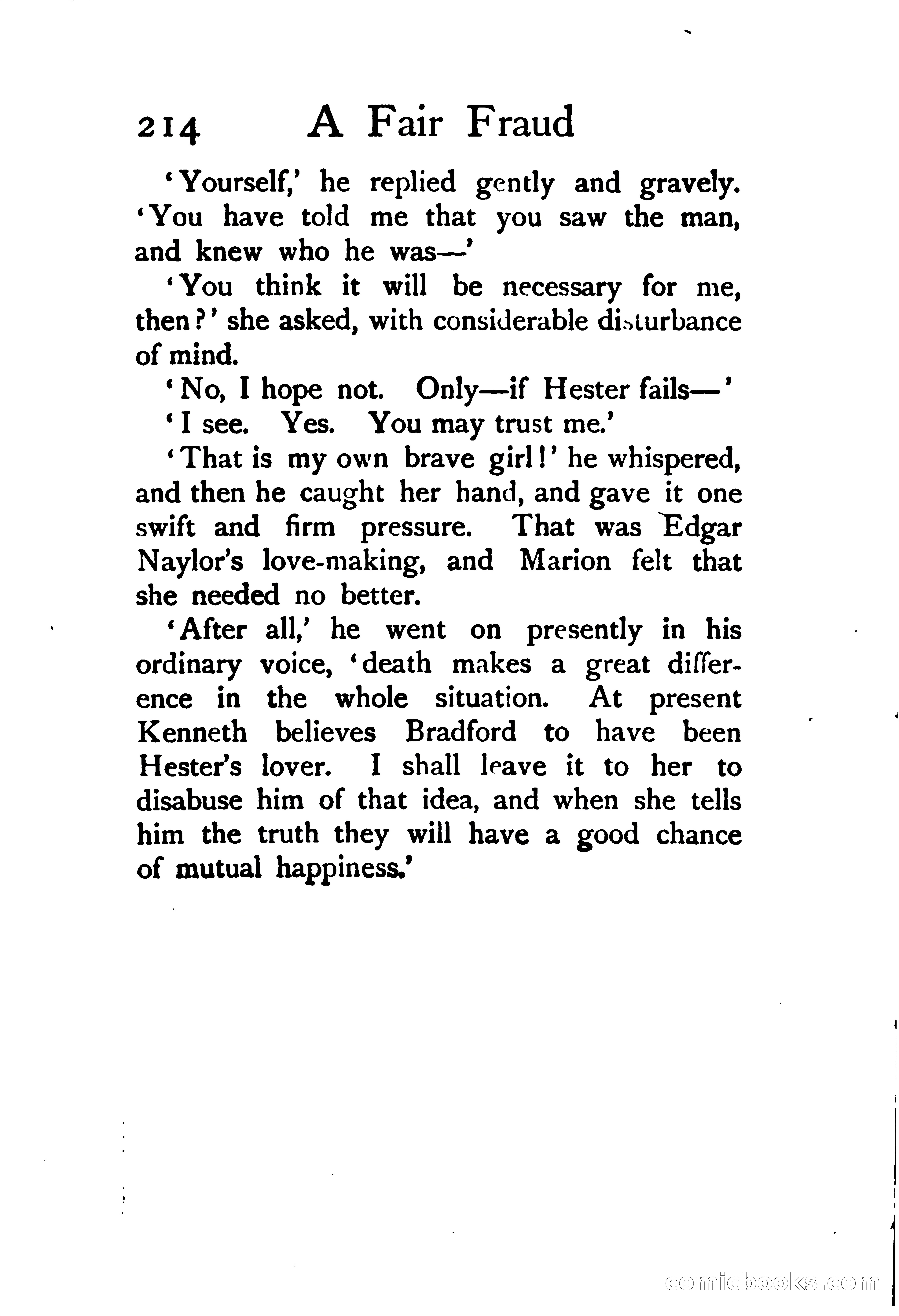 A Fair Fraud — page 225 of 290