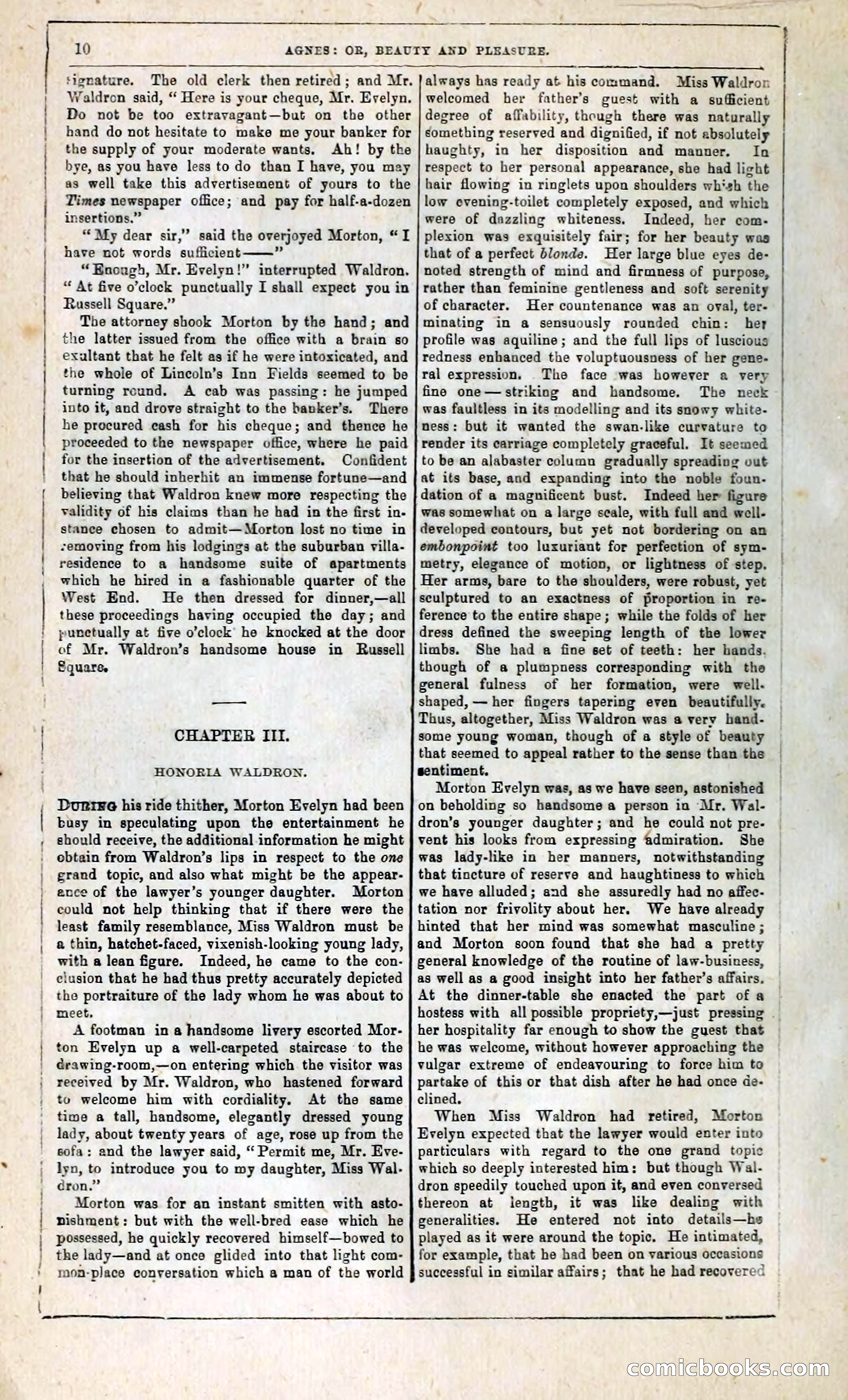 Agnes, or, Beauty and Pleasure — page 18 of 394