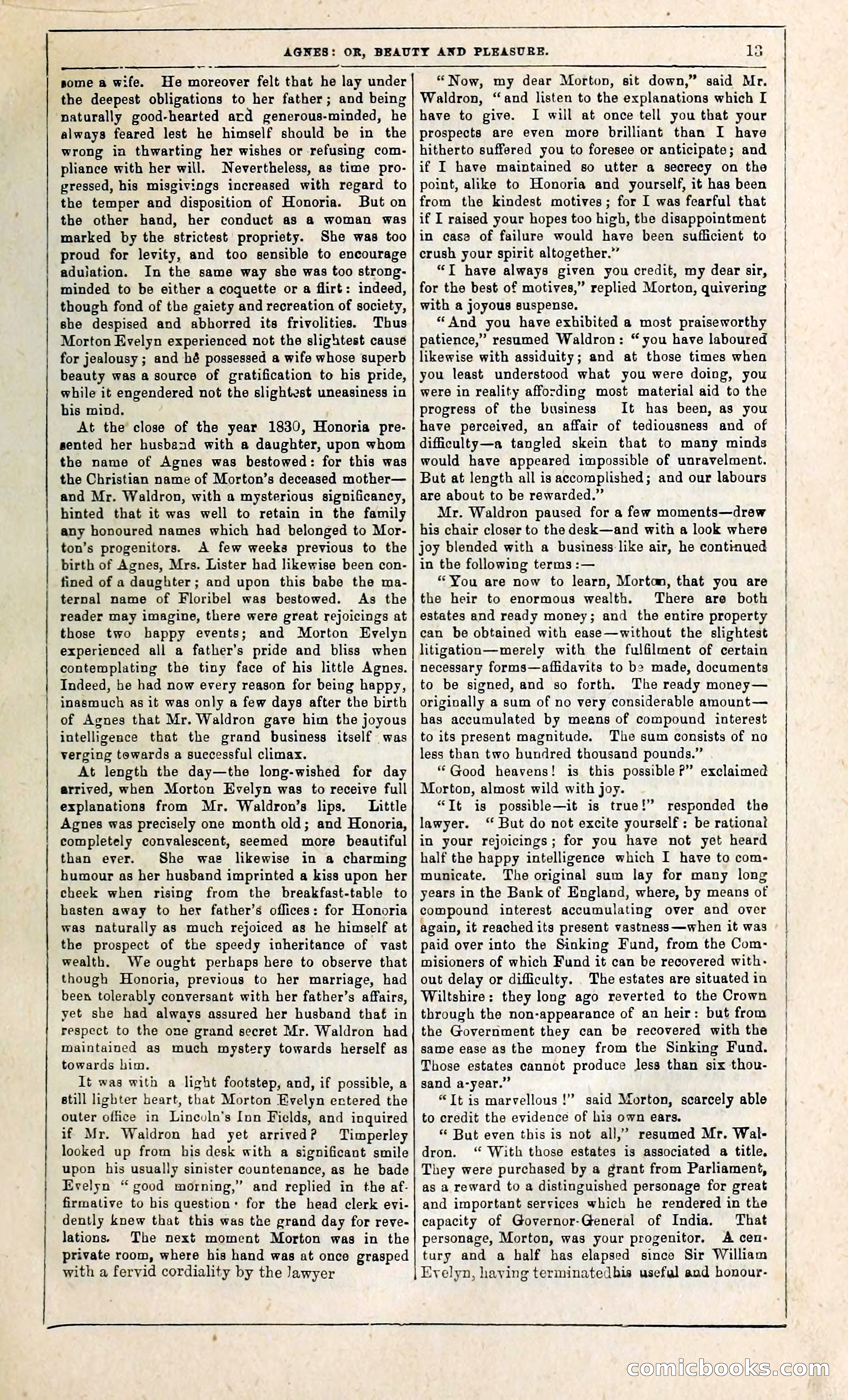 Agnes, or, Beauty and Pleasure — page 21 of 394