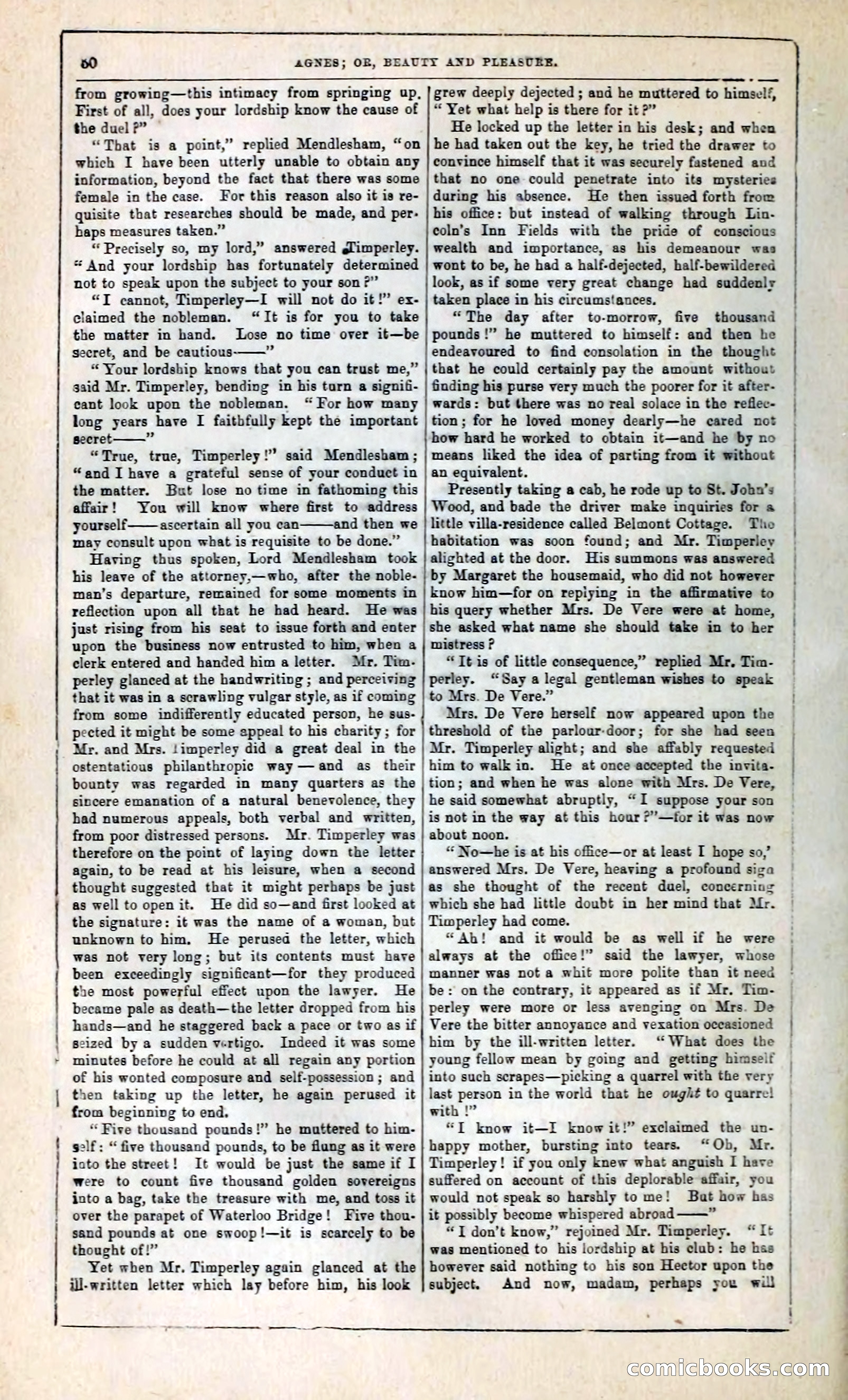 Agnes, or, Beauty and Pleasure — page 58 of 394