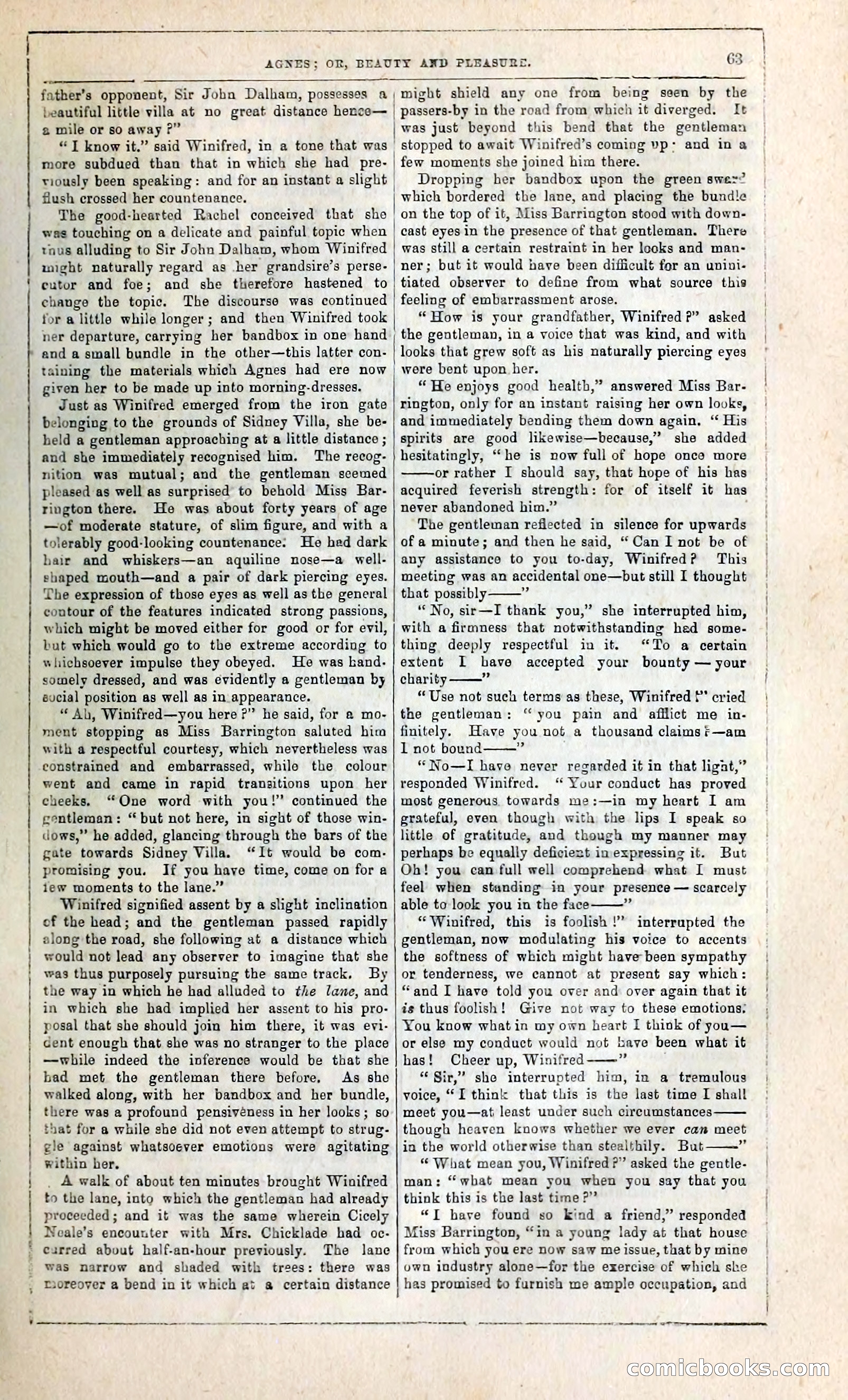 Agnes, or, Beauty and Pleasure — page 71 of 394