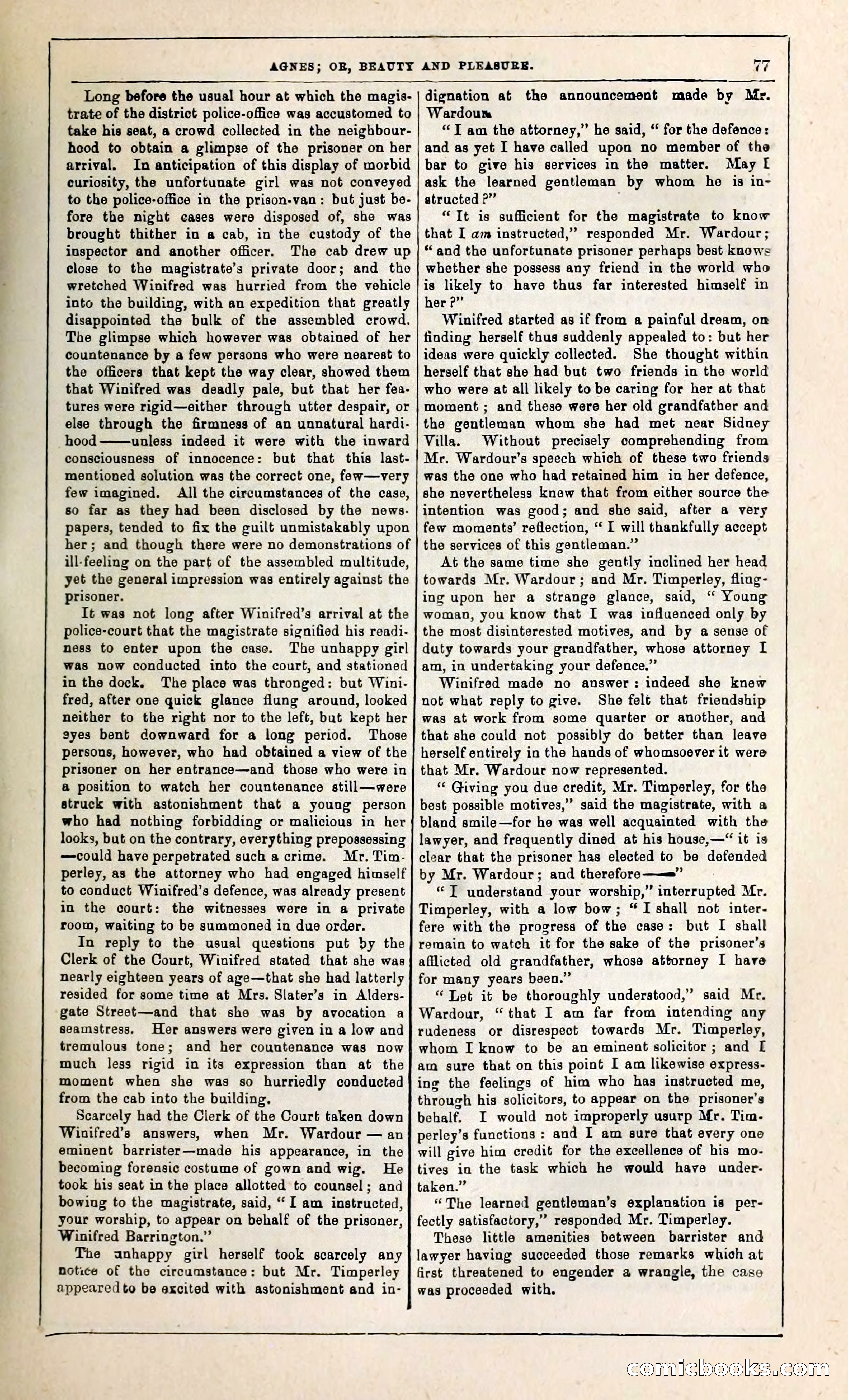 Agnes, or, Beauty and Pleasure — page 85 of 394