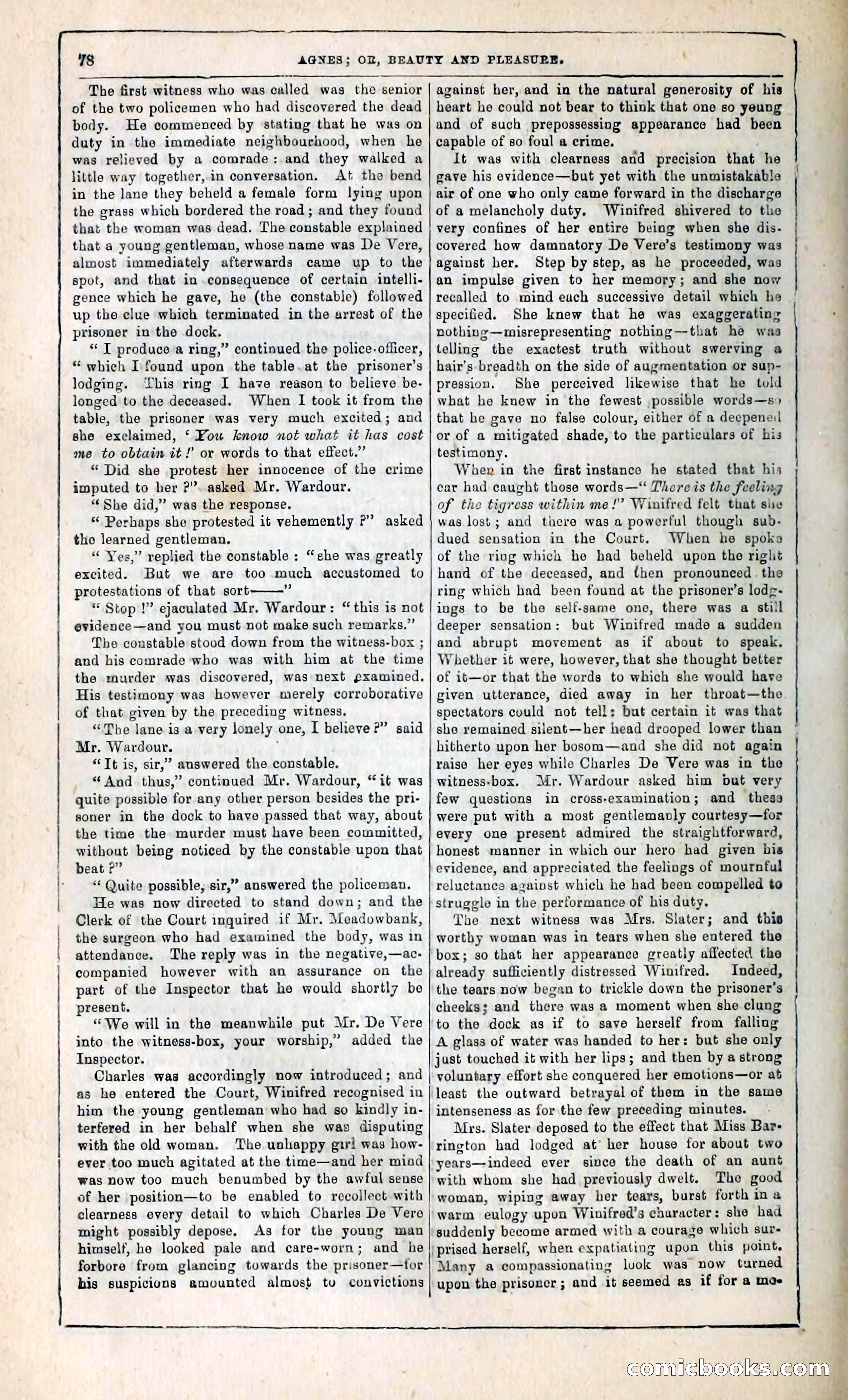 Agnes, or, Beauty and Pleasure — page 86 of 394