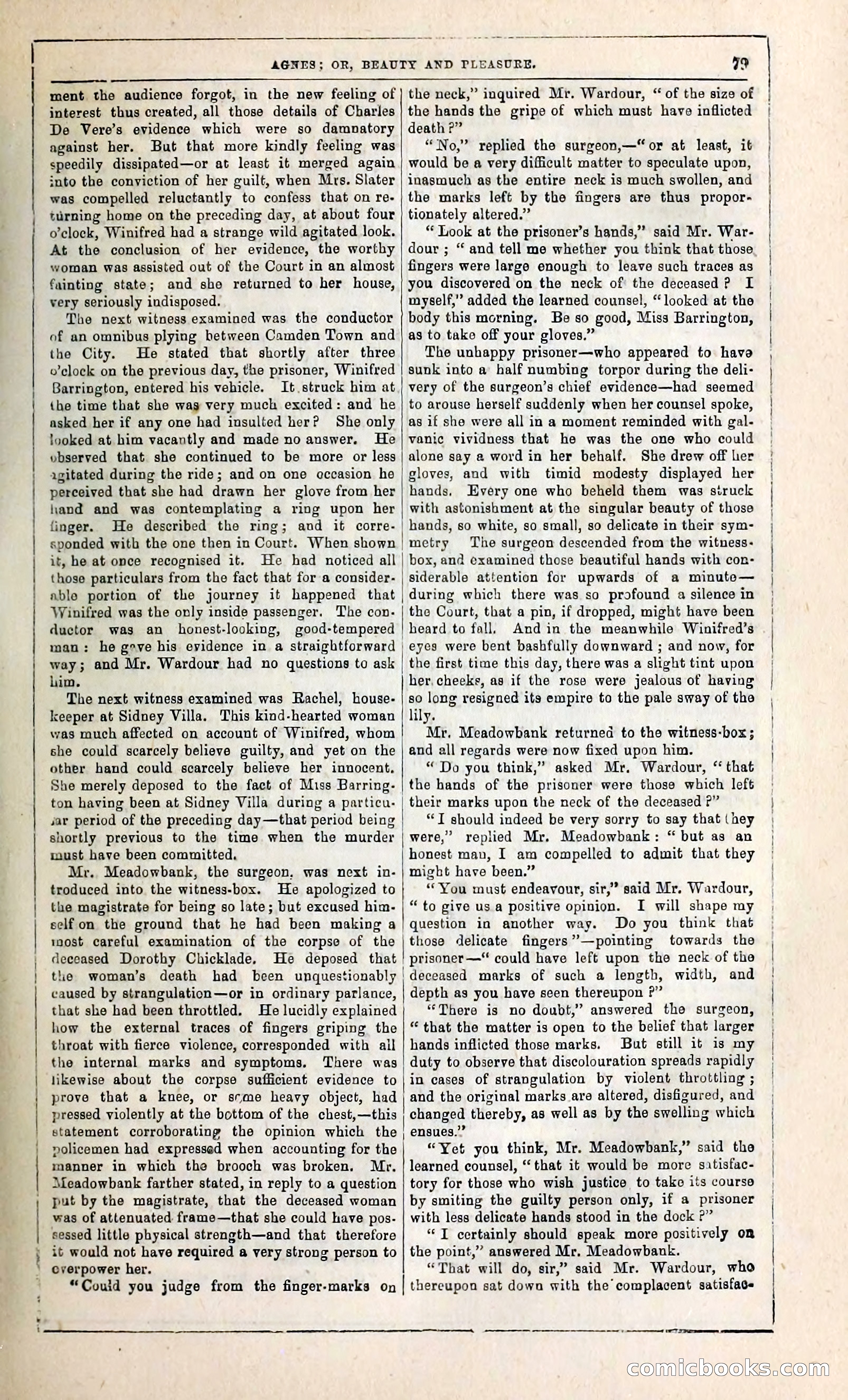 Agnes, or, Beauty and Pleasure — page 87 of 394