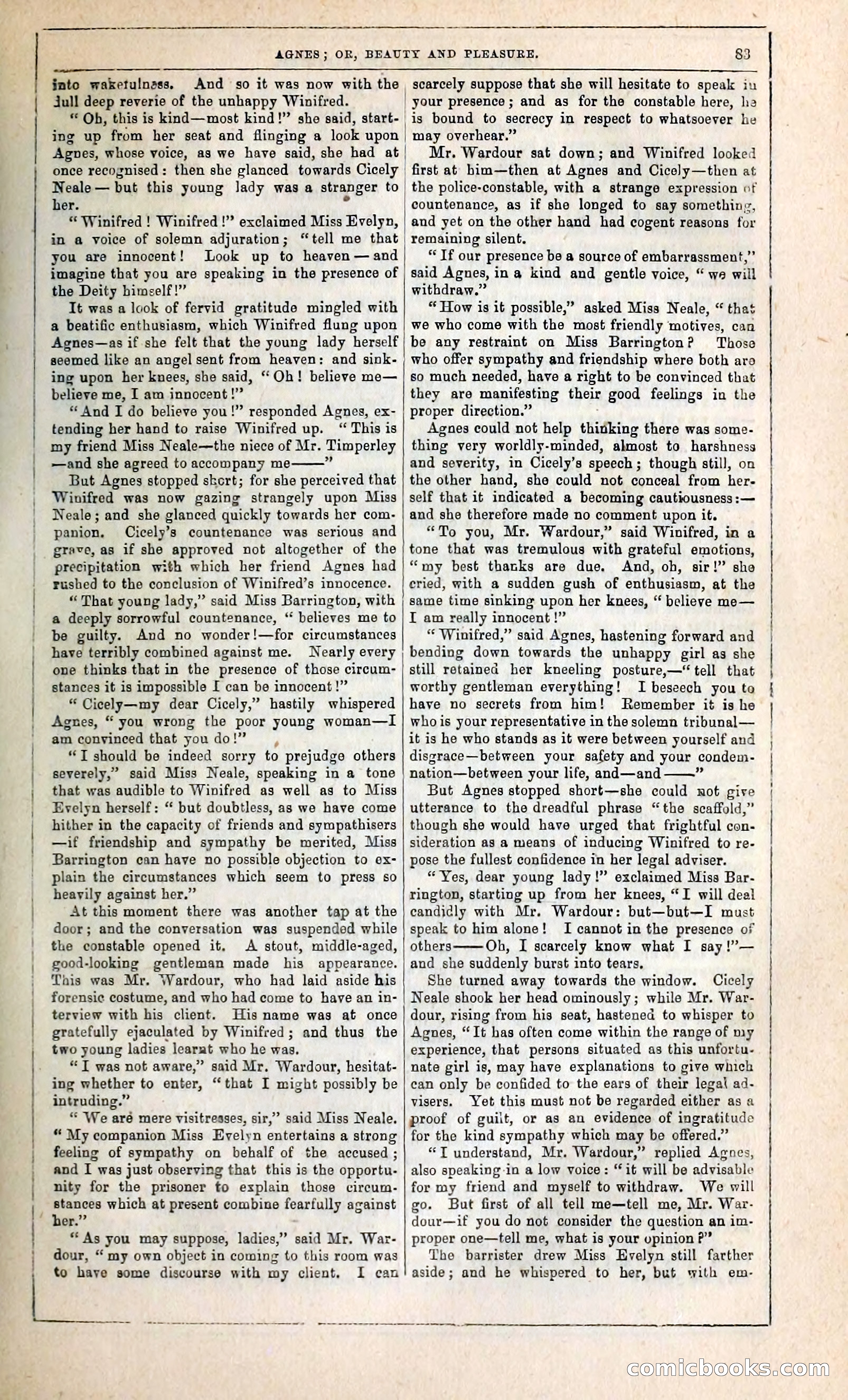 Agnes, or, Beauty and Pleasure — page 91 of 394