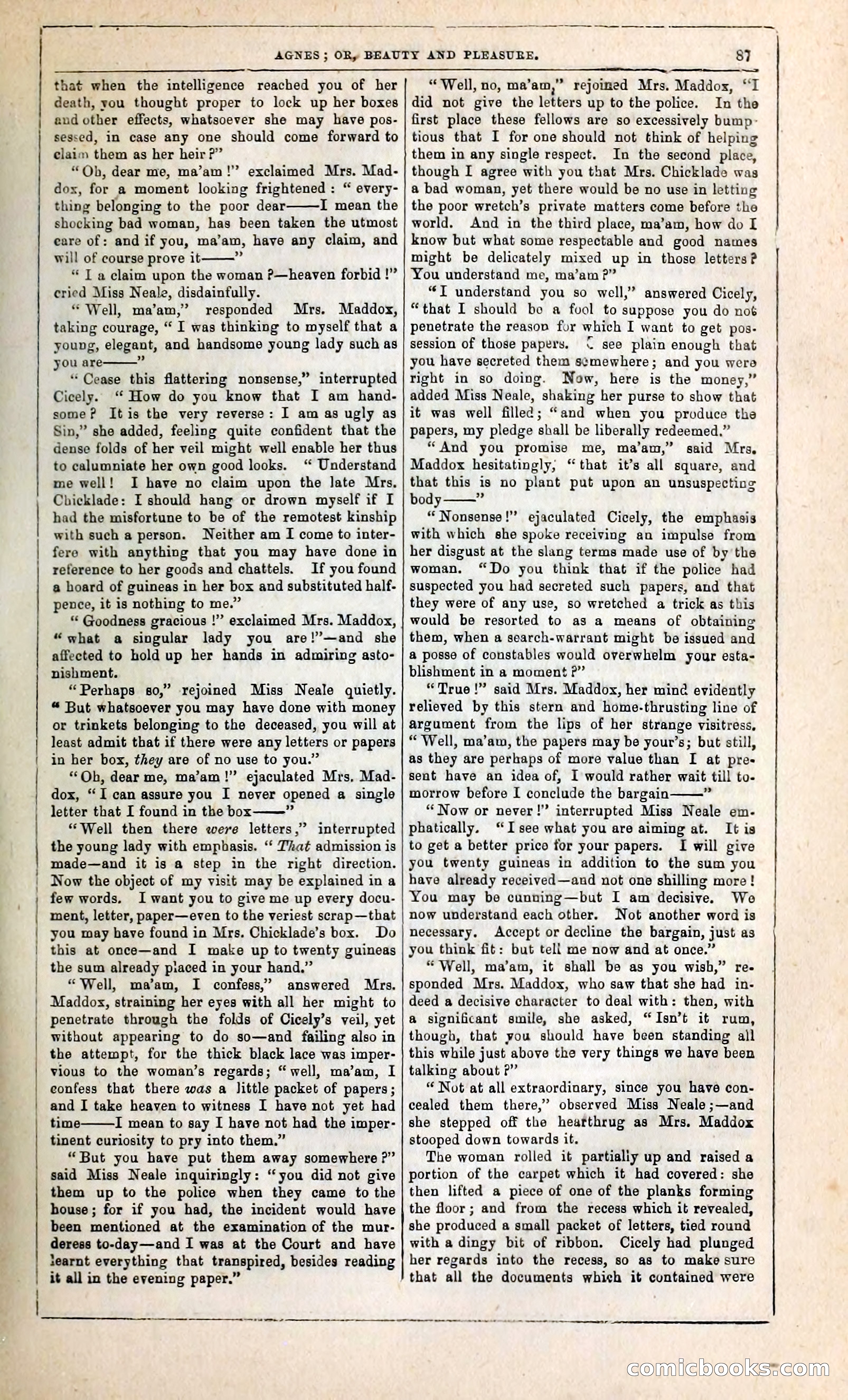 Agnes, or, Beauty and Pleasure — page 95 of 394