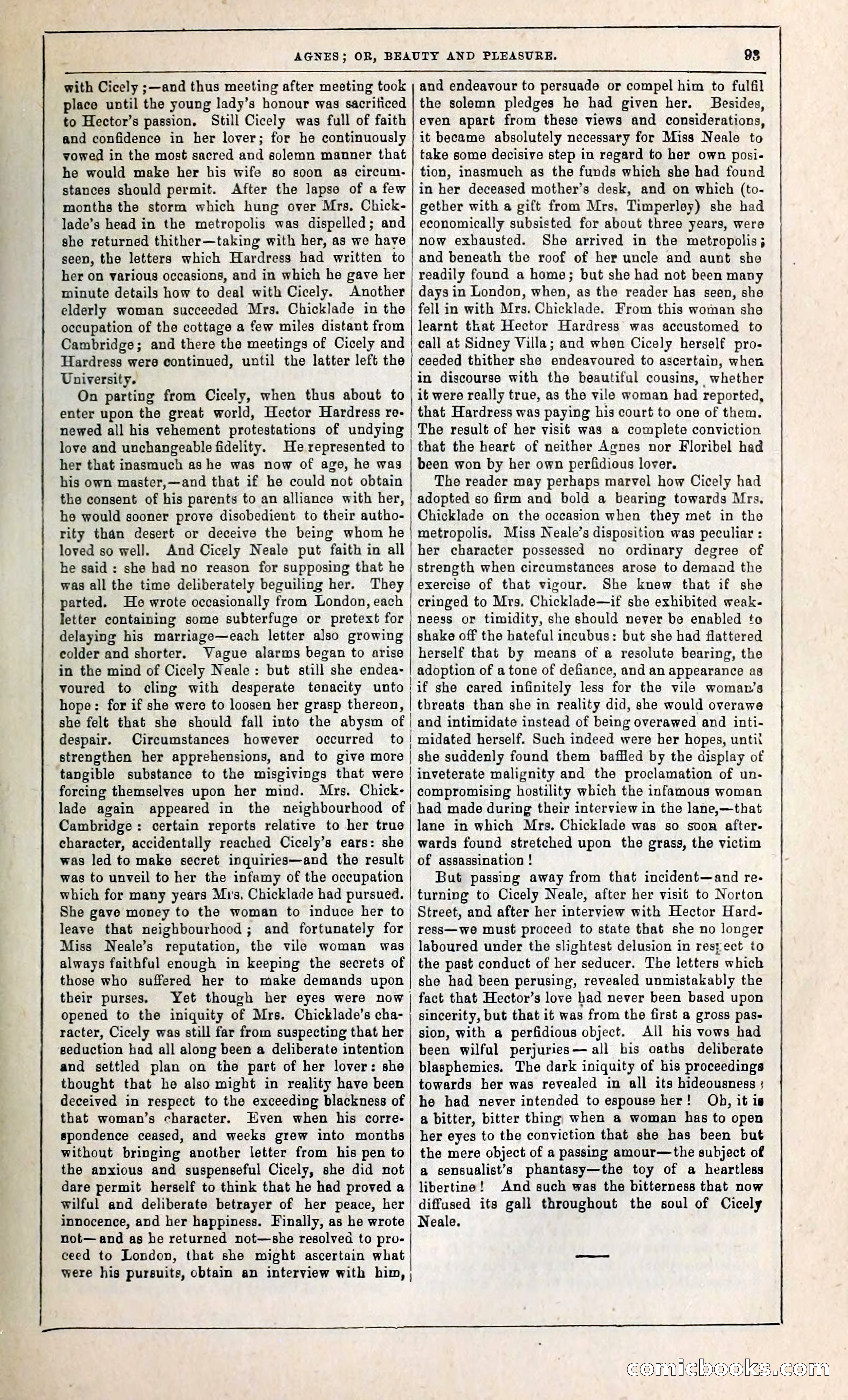Agnes, or, Beauty and Pleasure — page 101 of 394
