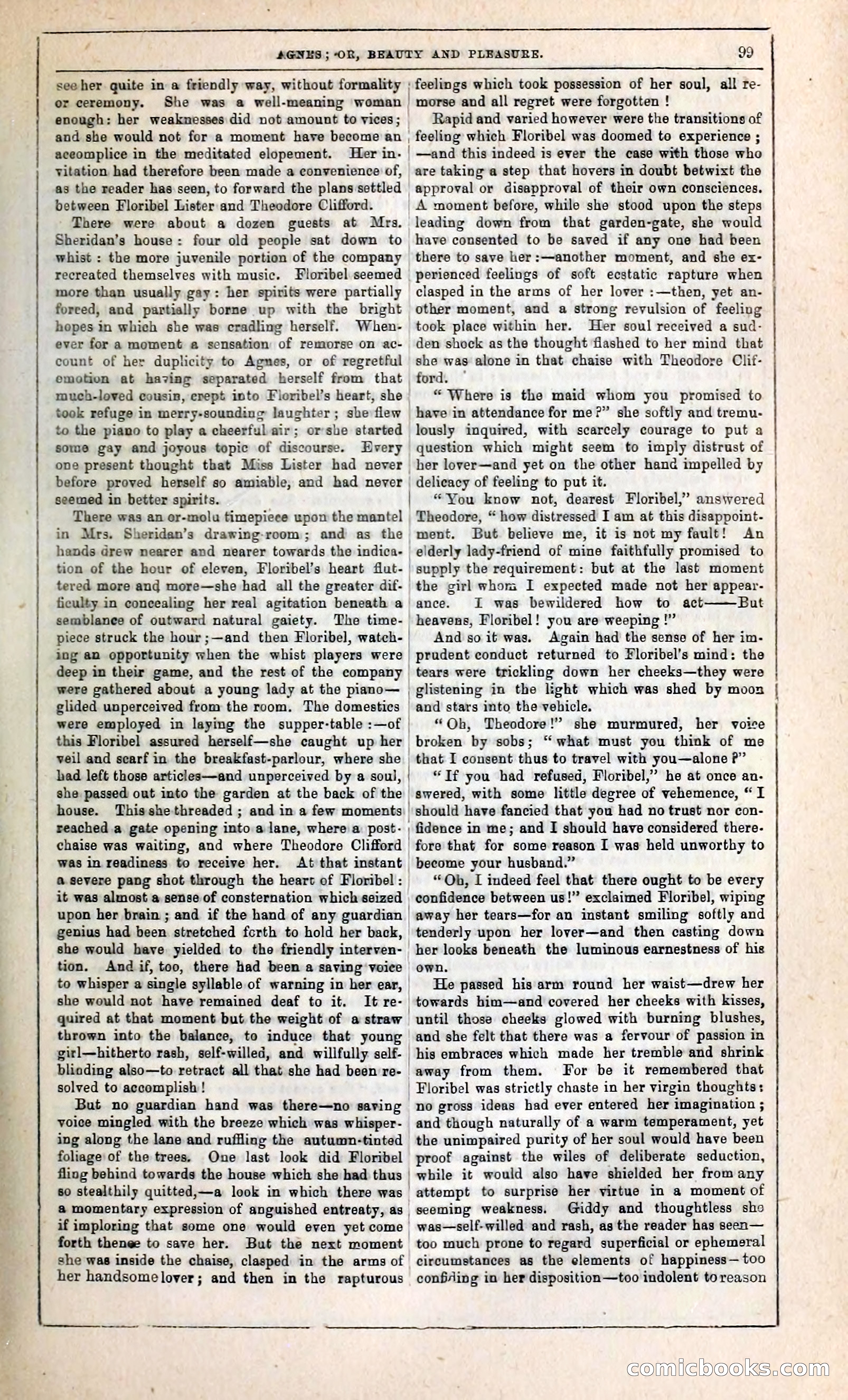 Agnes, or, Beauty and Pleasure — page 107 of 394