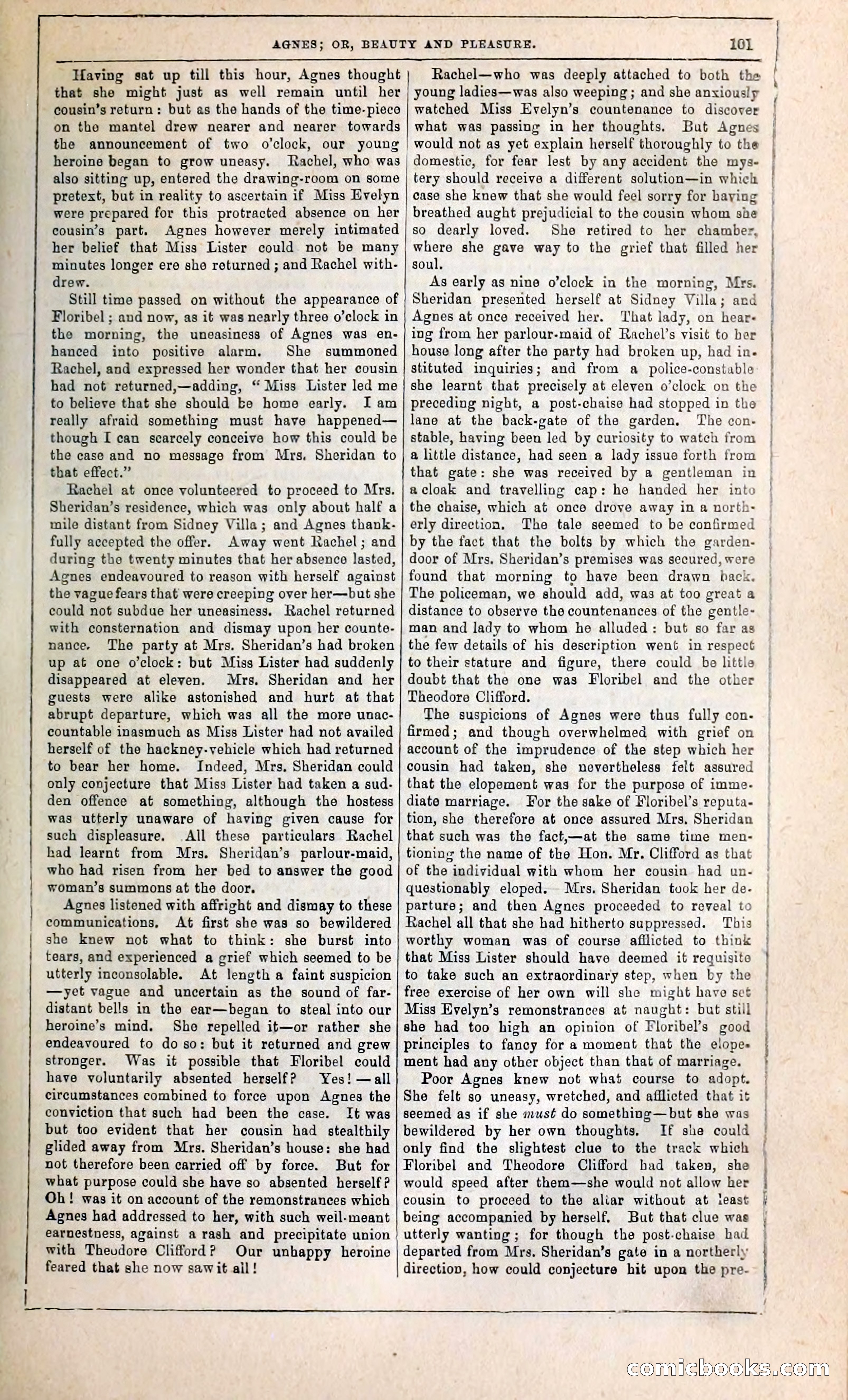Agnes, or, Beauty and Pleasure — page 109 of 394