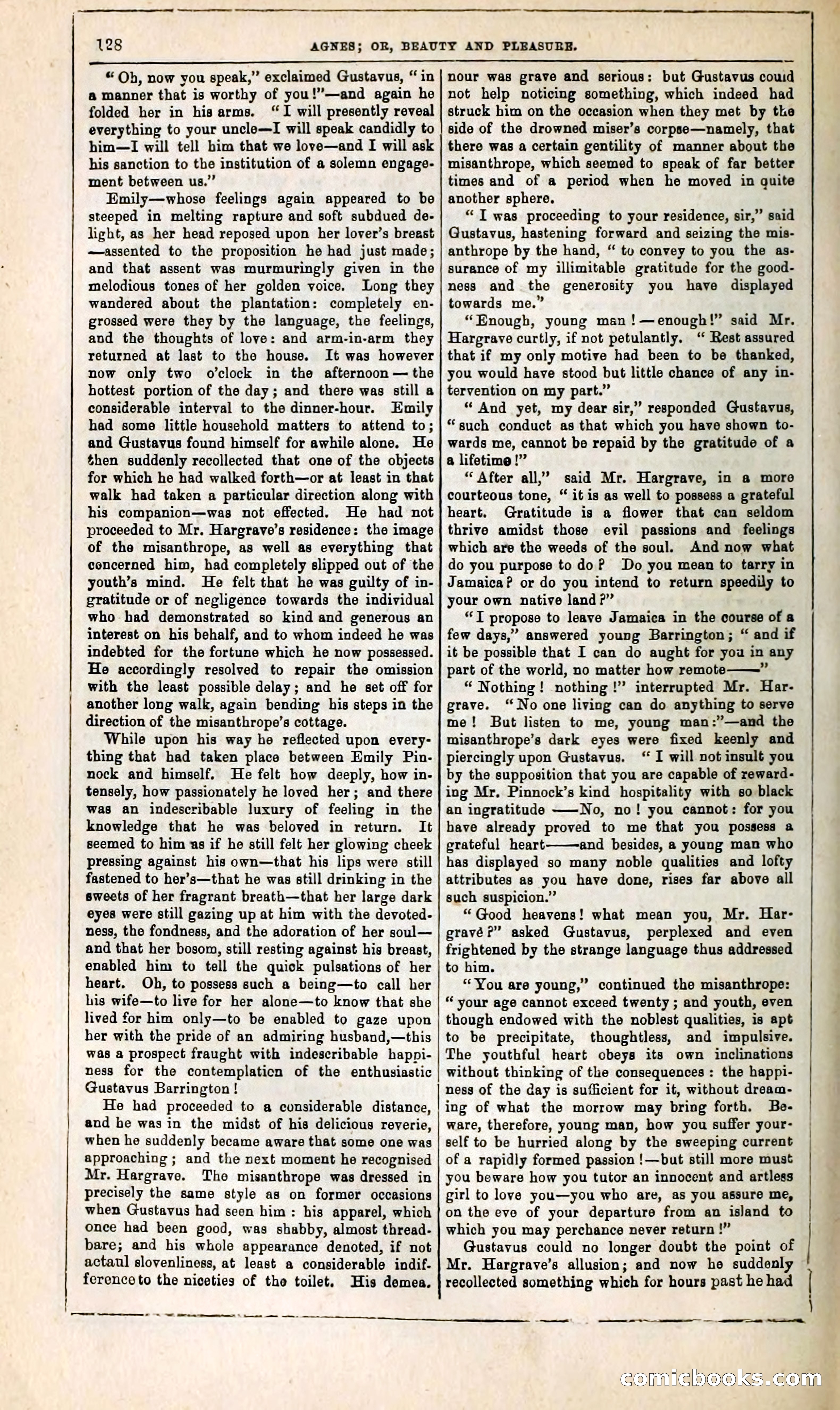 Agnes, or, Beauty and Pleasure — page 136 of 394