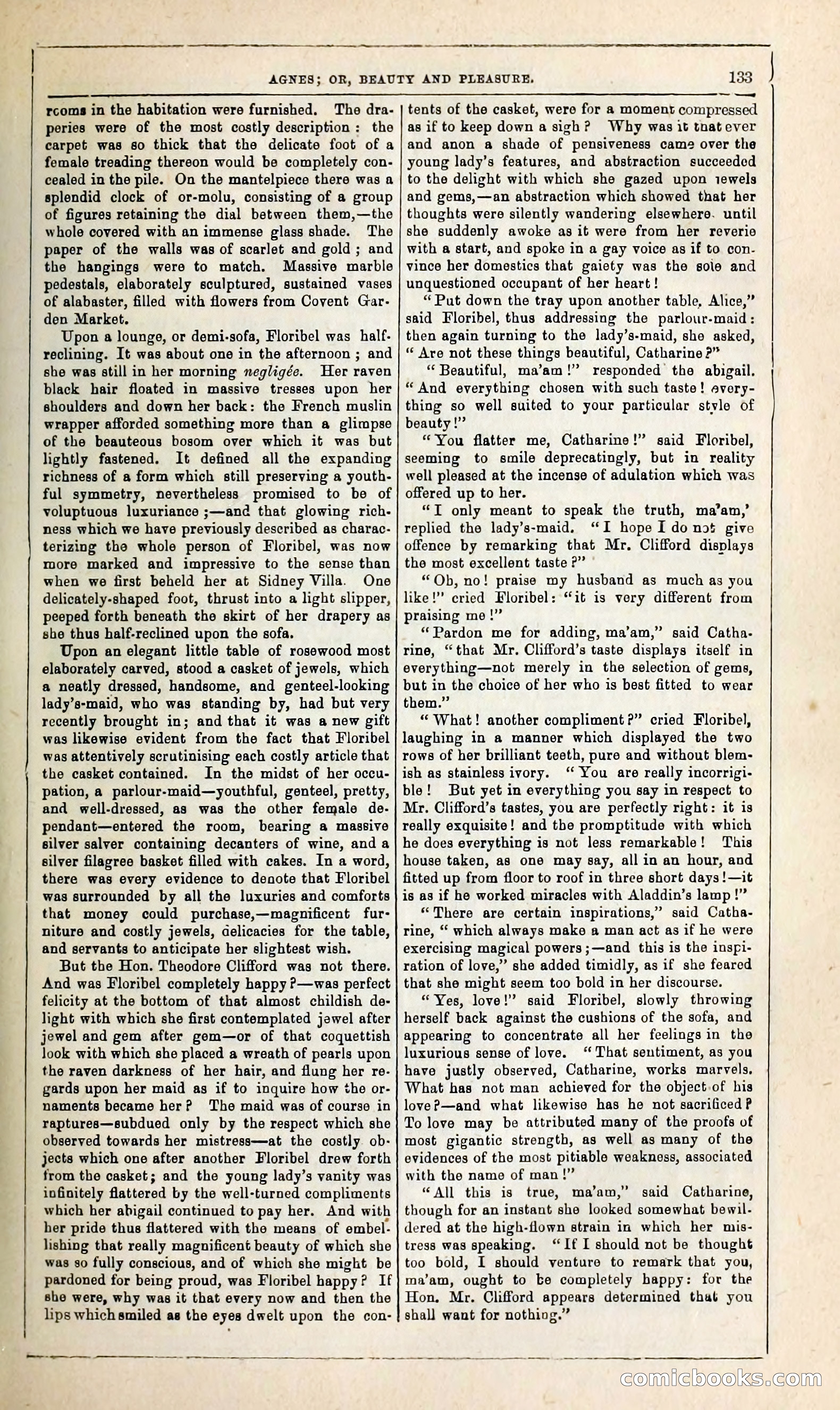 Agnes, or, Beauty and Pleasure — page 141 of 394