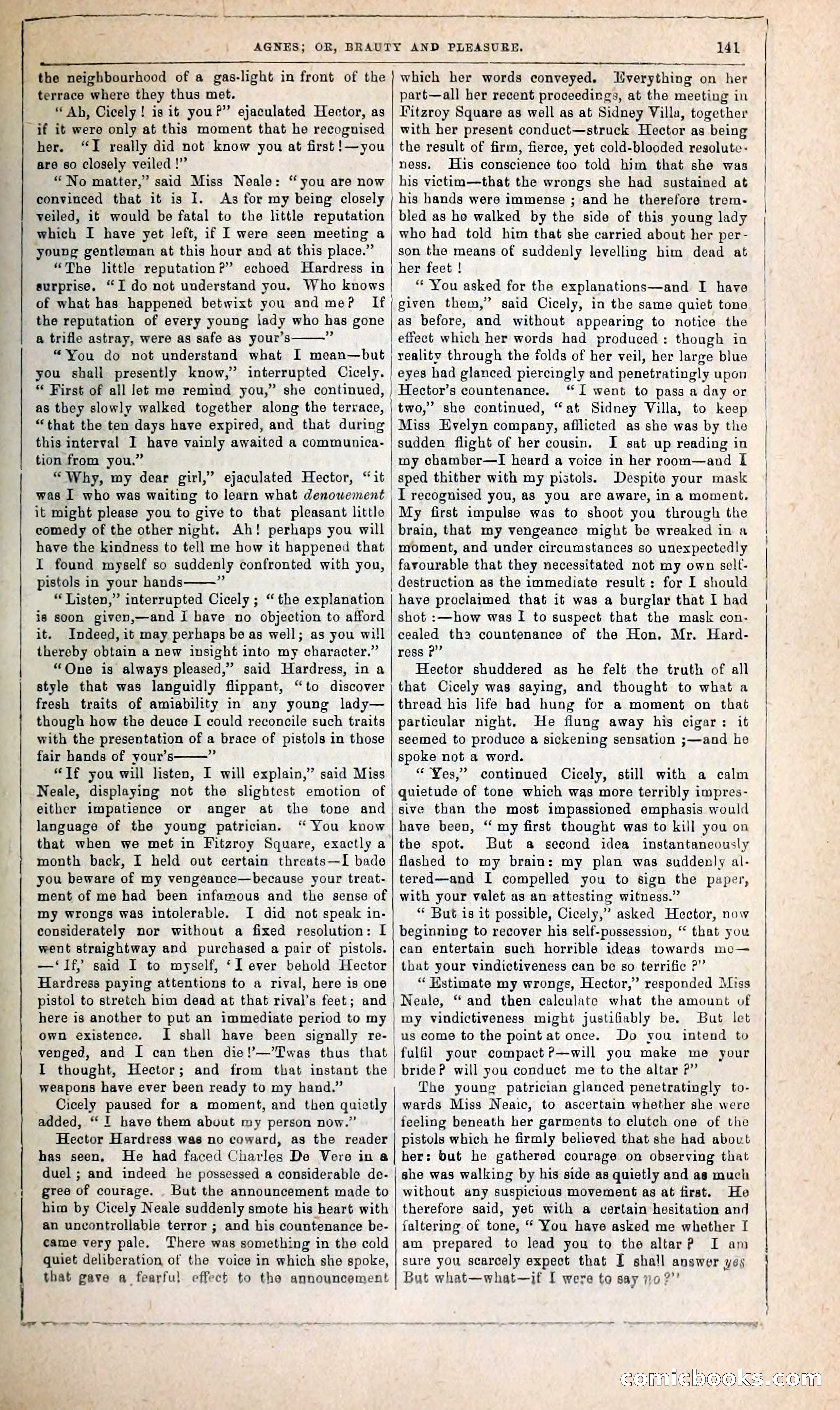 Agnes, or, Beauty and Pleasure — page 149 of 394