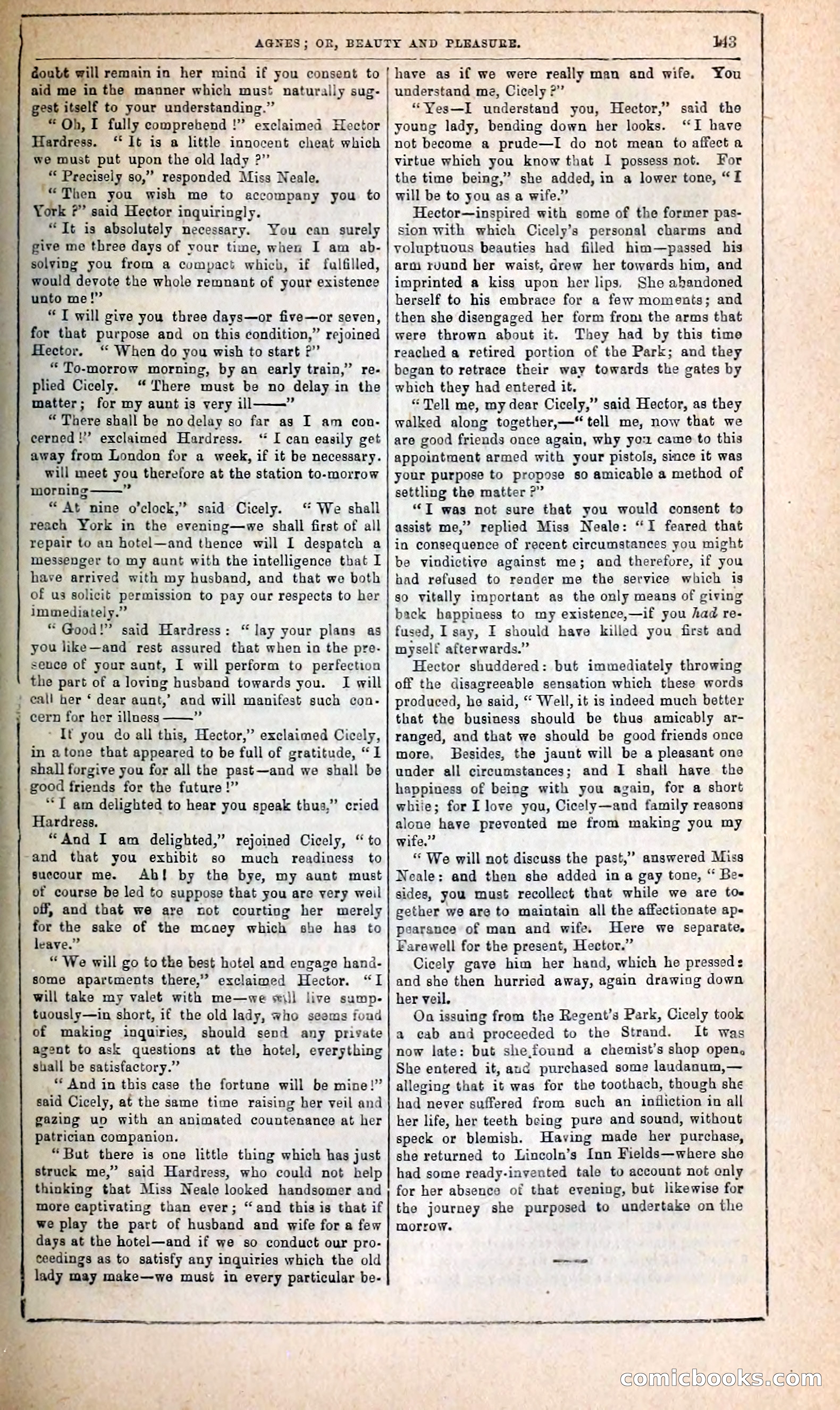 Agnes, or, Beauty and Pleasure — page 151 of 394