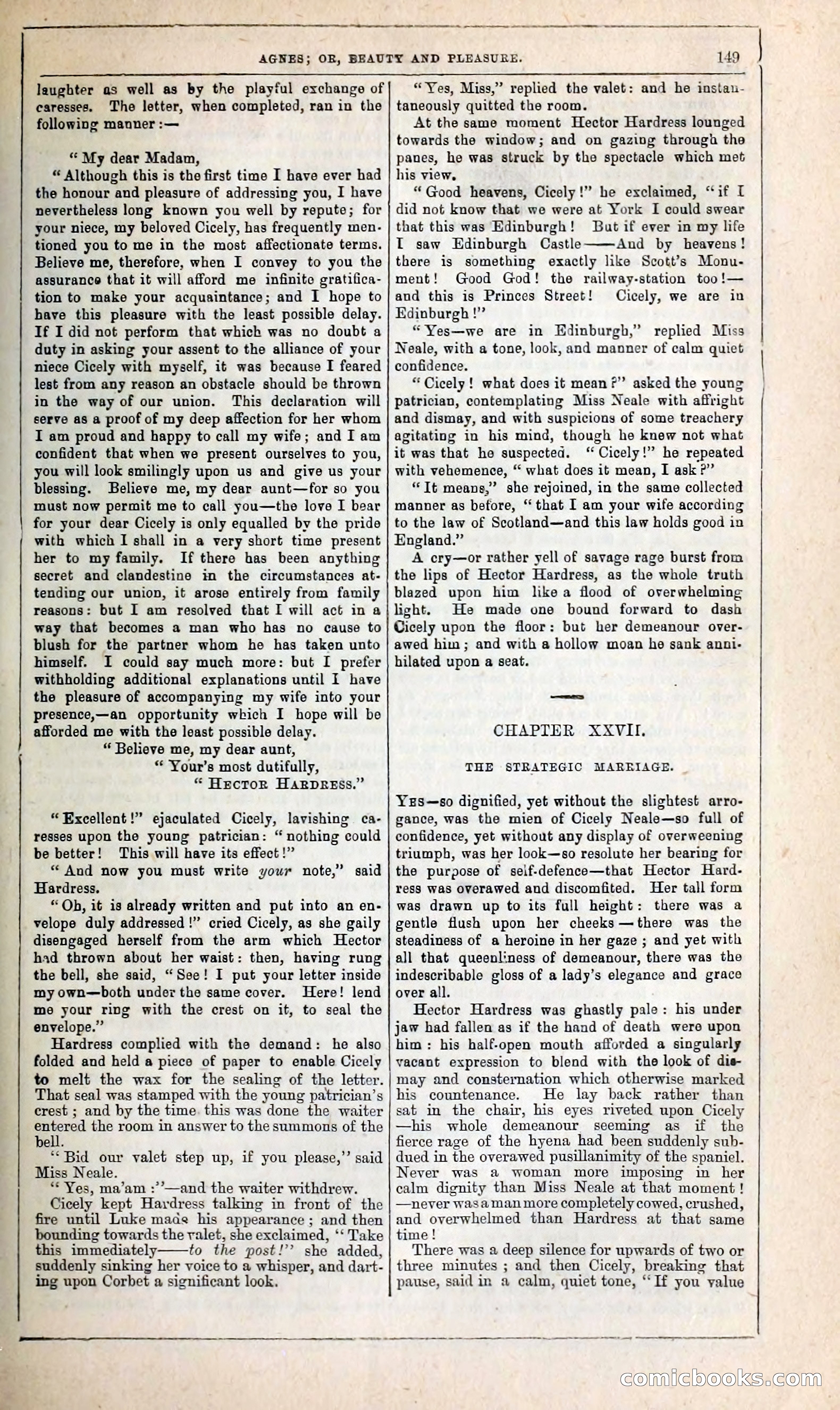 Agnes, or, Beauty and Pleasure — page 157 of 394