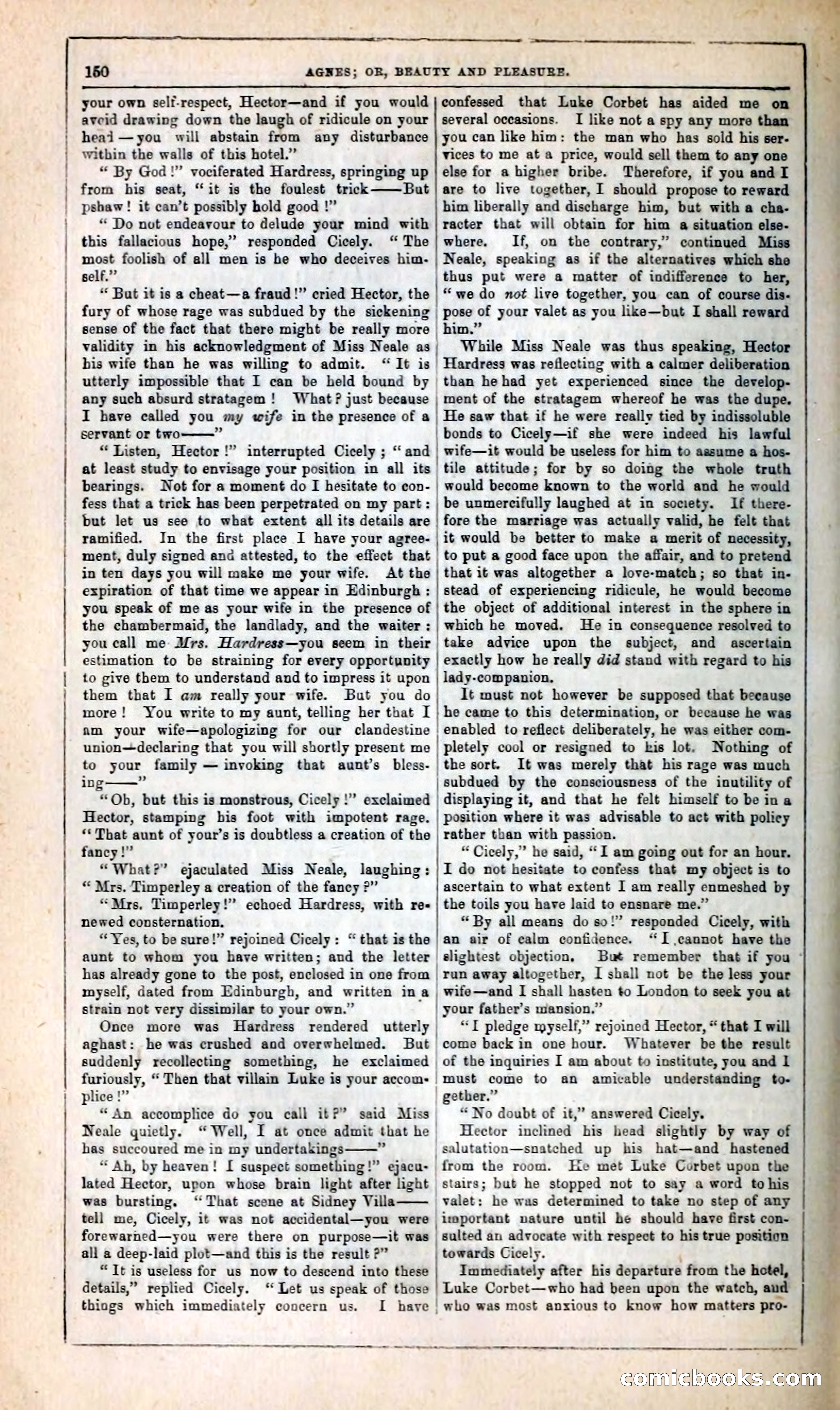Agnes, or, Beauty and Pleasure — page 158 of 394