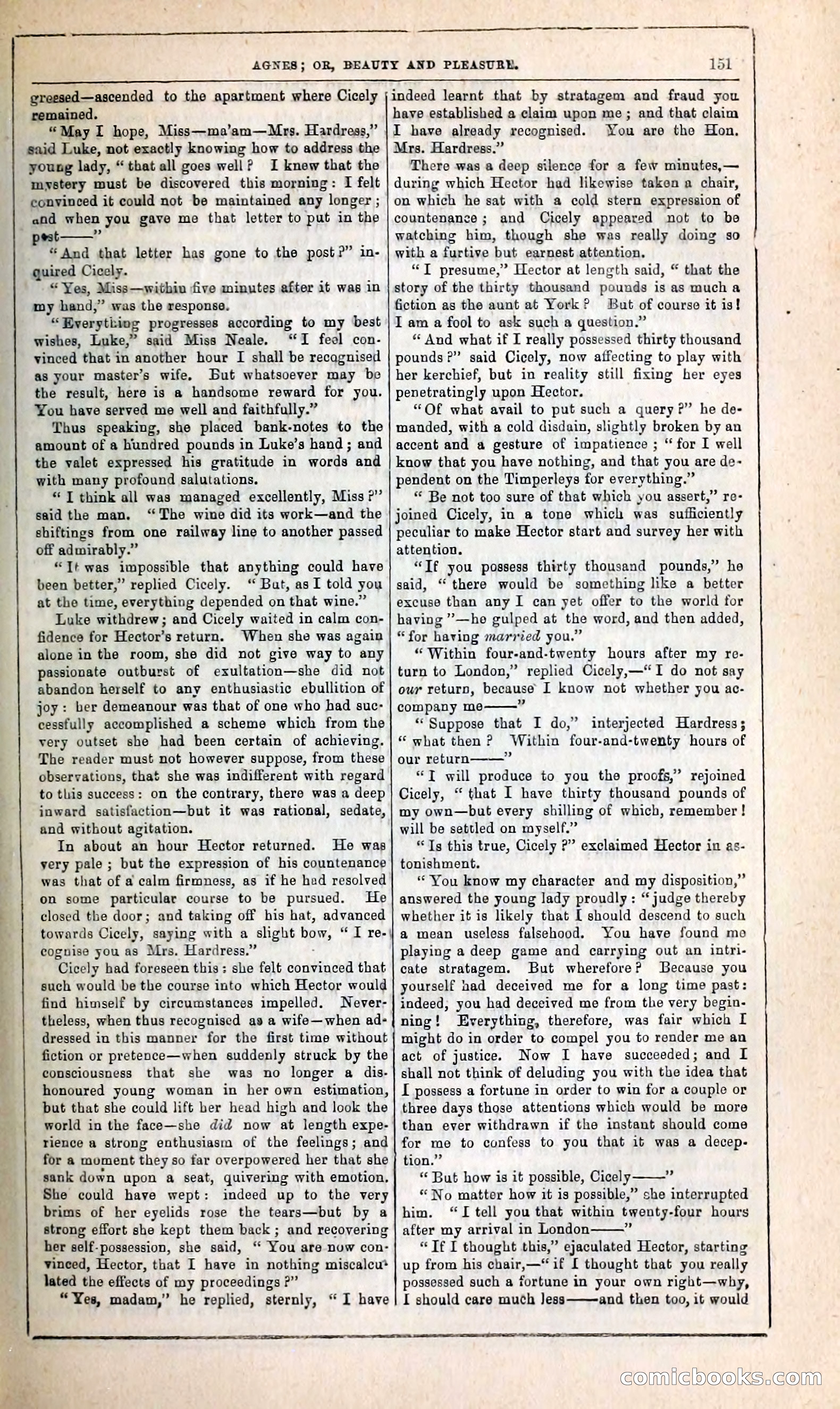 Agnes, or, Beauty and Pleasure — page 159 of 394