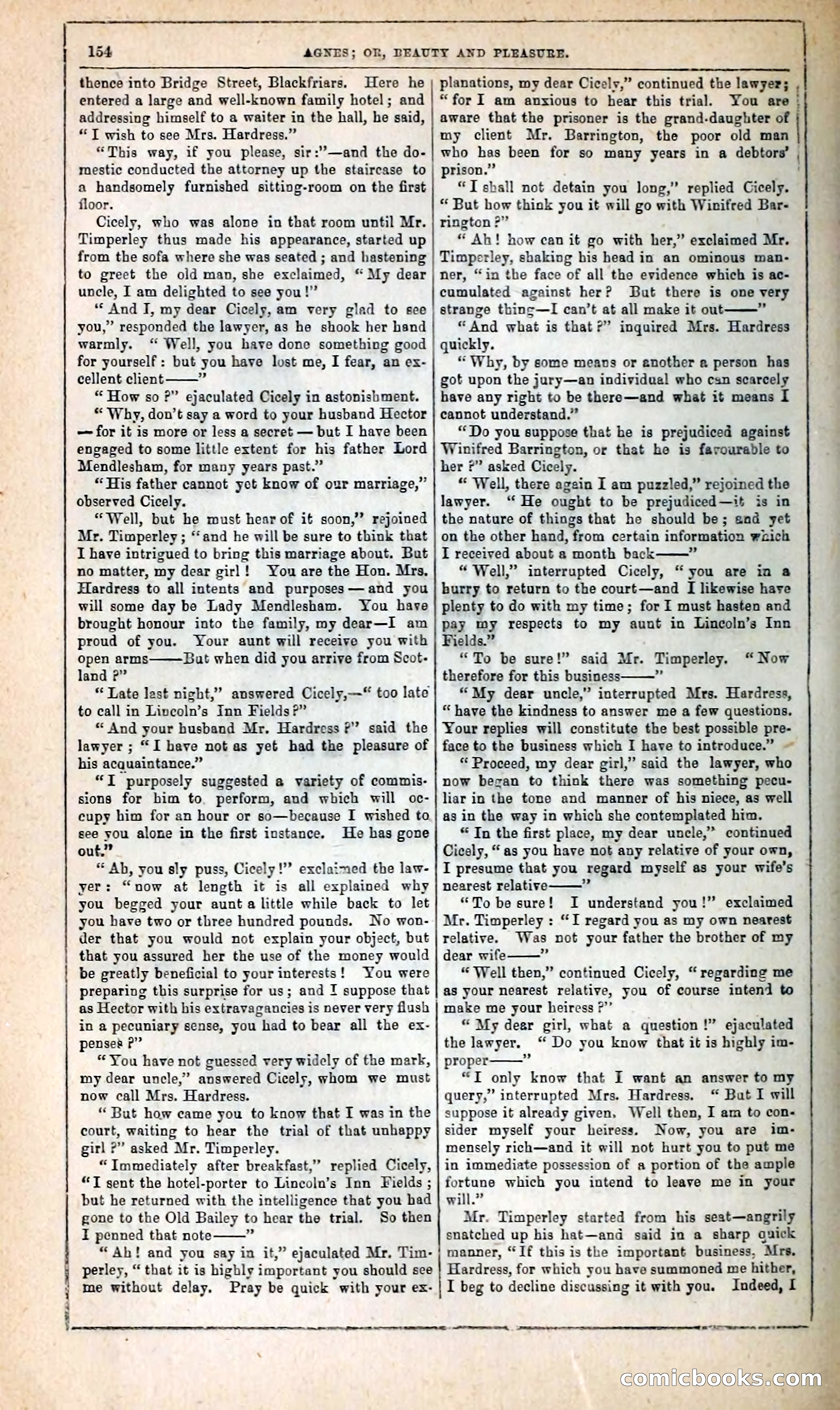 Agnes, or, Beauty and Pleasure — page 162 of 394