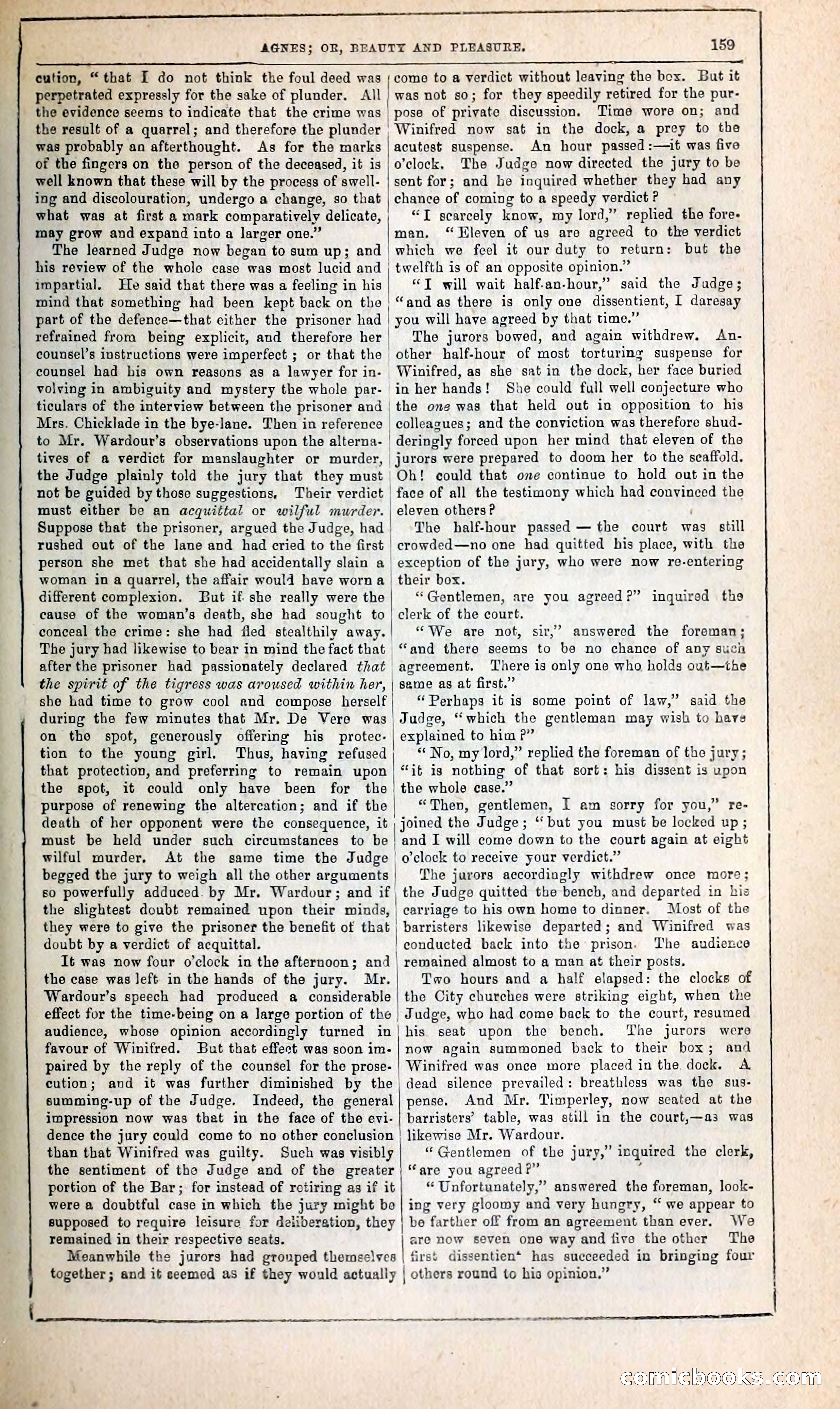 Agnes, or, Beauty and Pleasure — page 167 of 394
